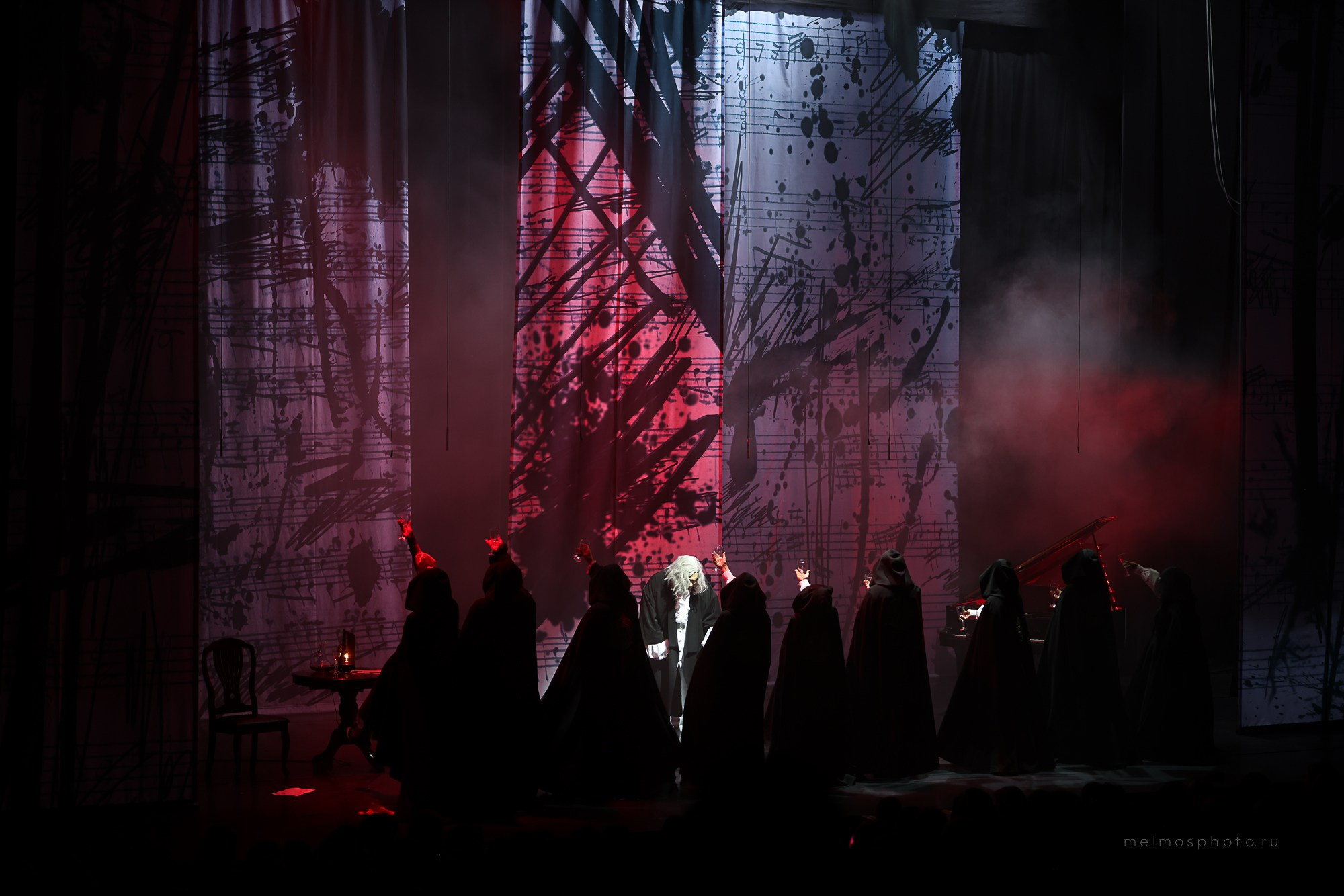 Моцарт и Сальери. МОСКОНЦЕРТ. Reportage, architectural, fine art photographer Lena Melnikova in Moscow