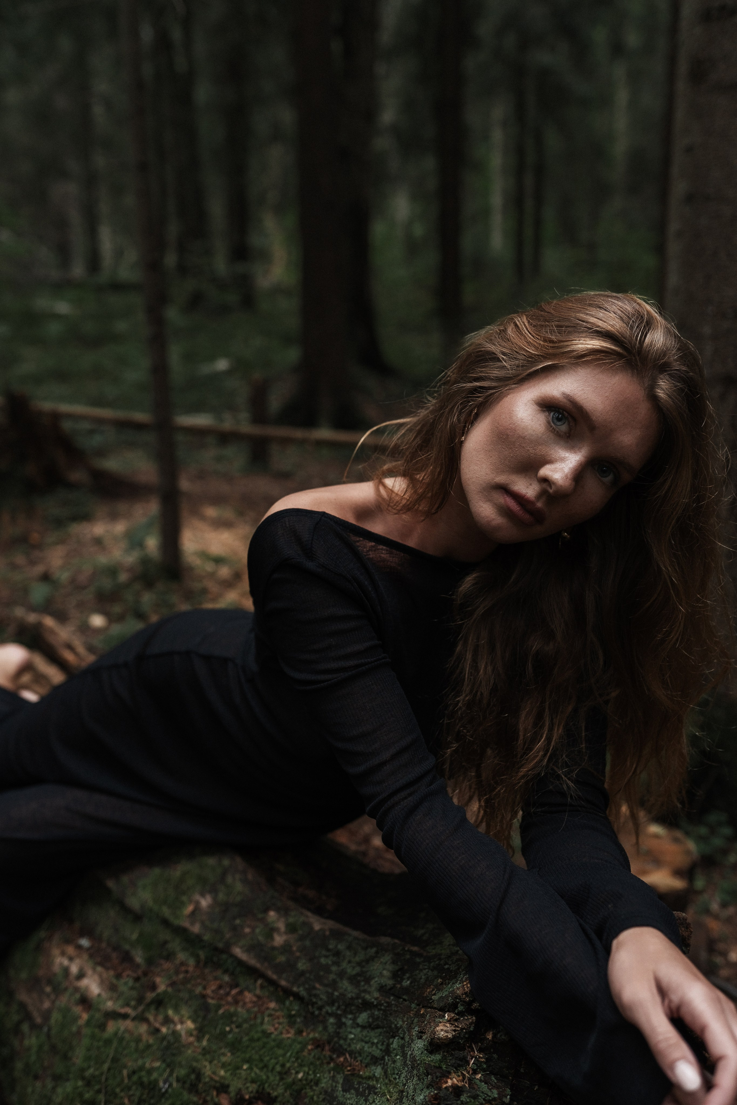 Портретная фотосессия в лесу | Фотограф СПб Дарья Мейкер. Дарья Мейкер • Фотограф в Санкт-Петербурге