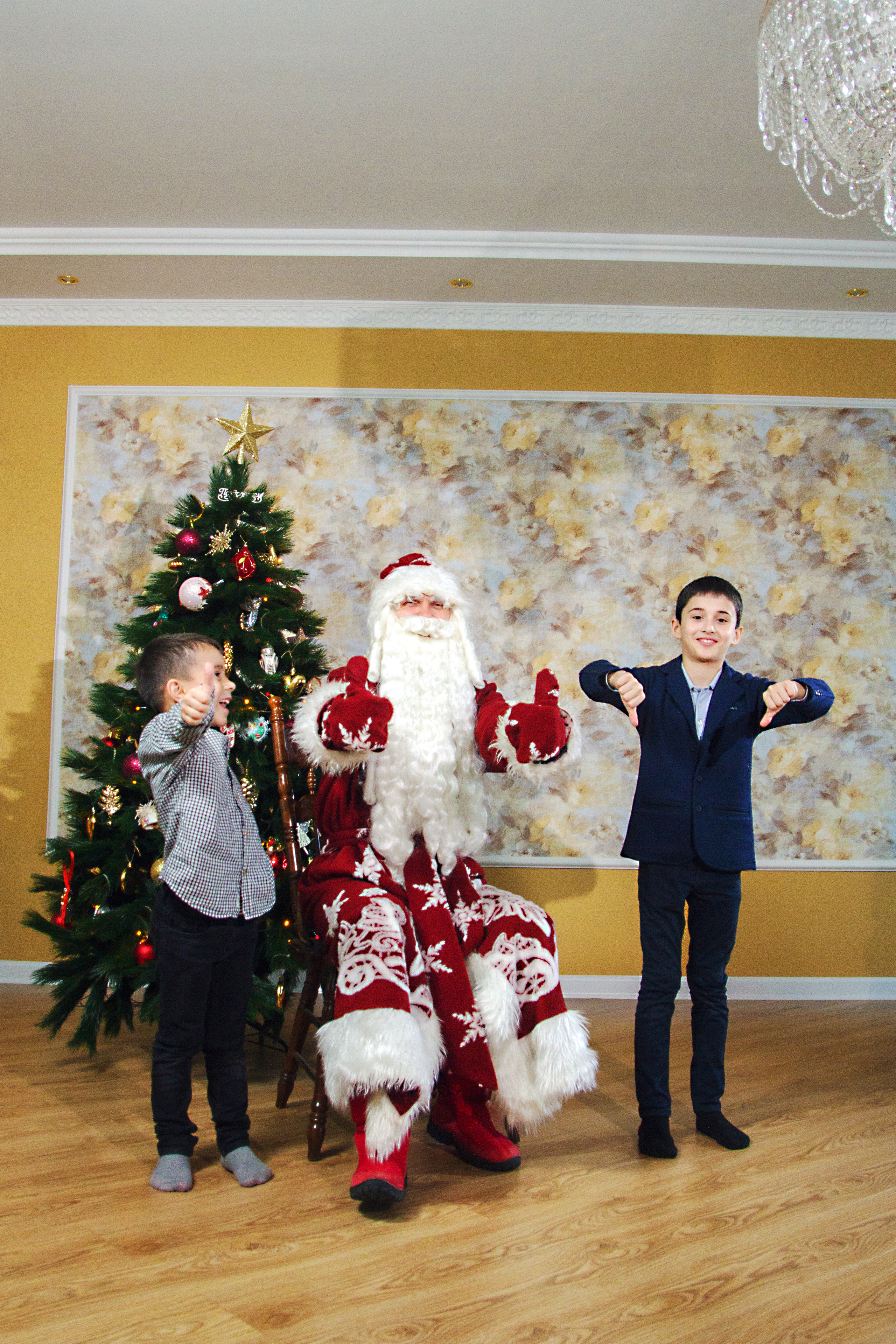 Новогодний утренник дома