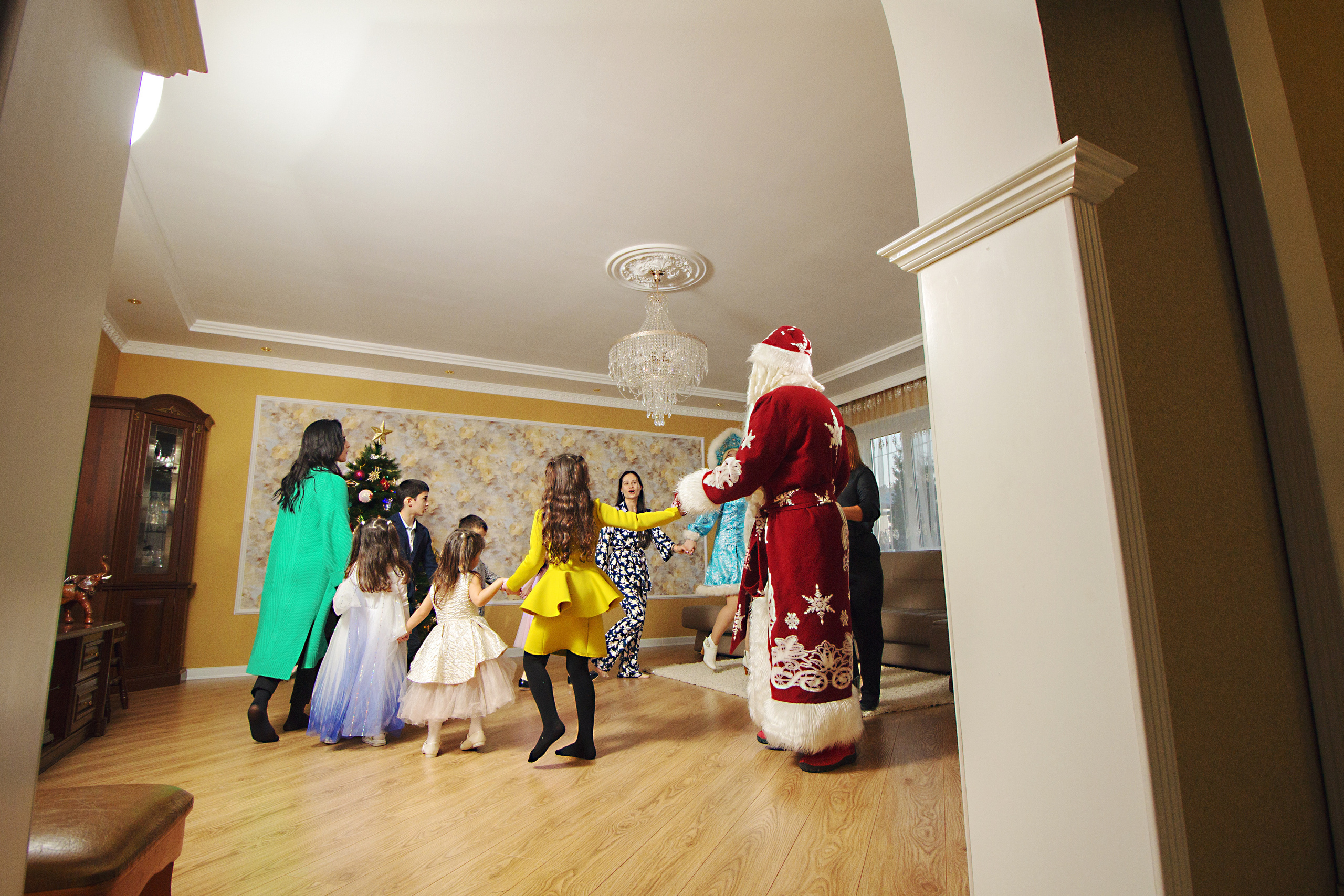 Новогодний утренник дома