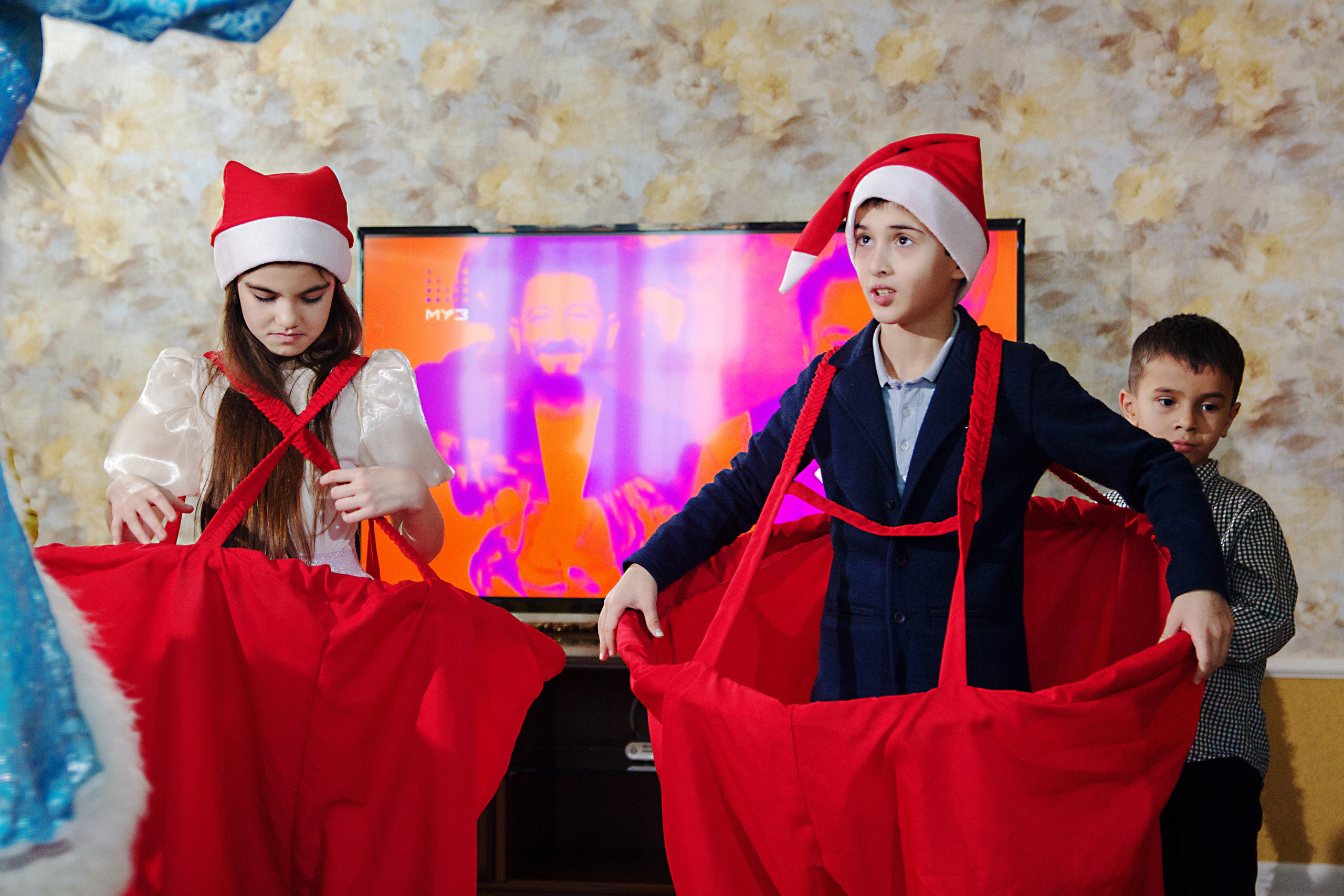 Новогодний утренник дома