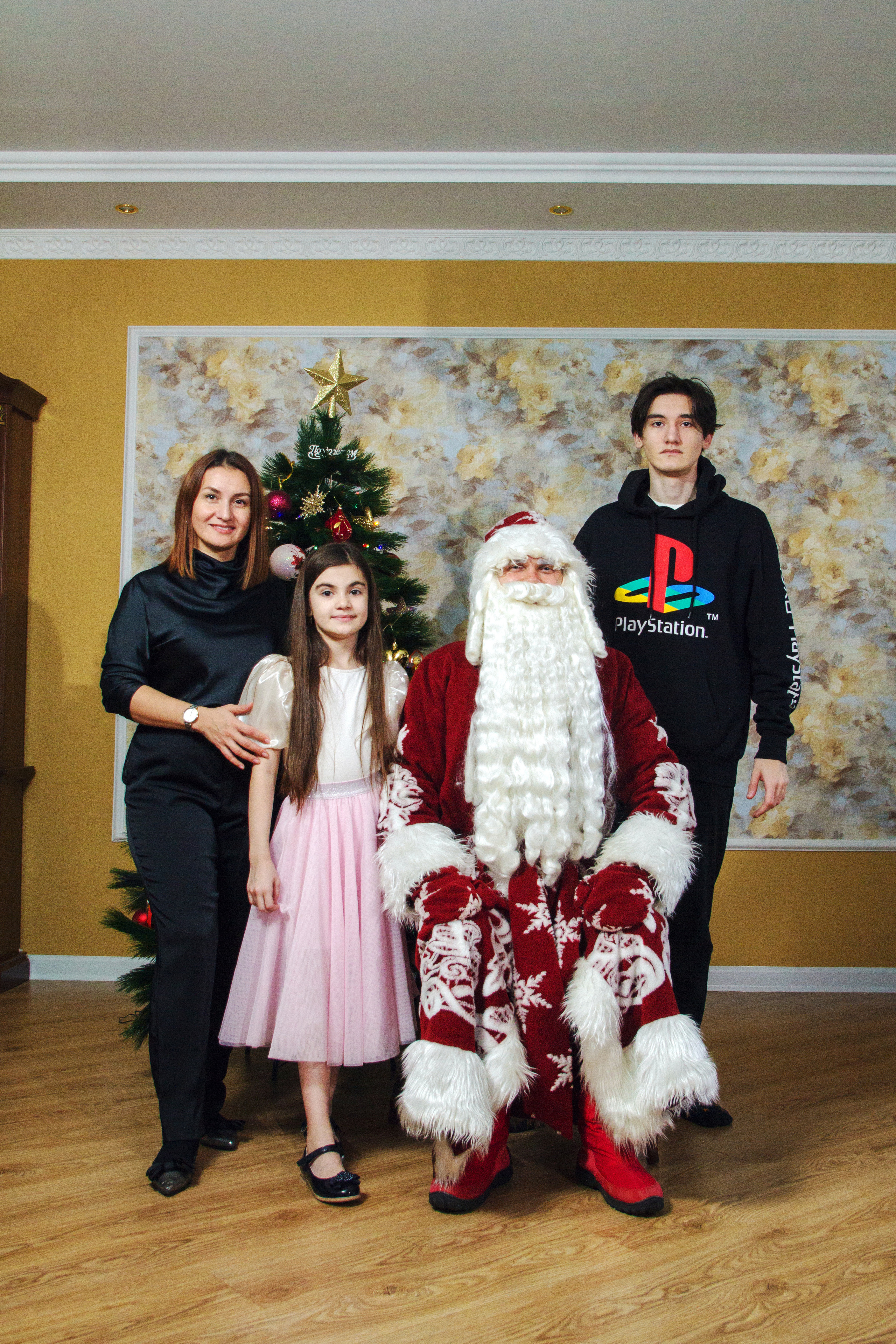 Новогодний утренник дома