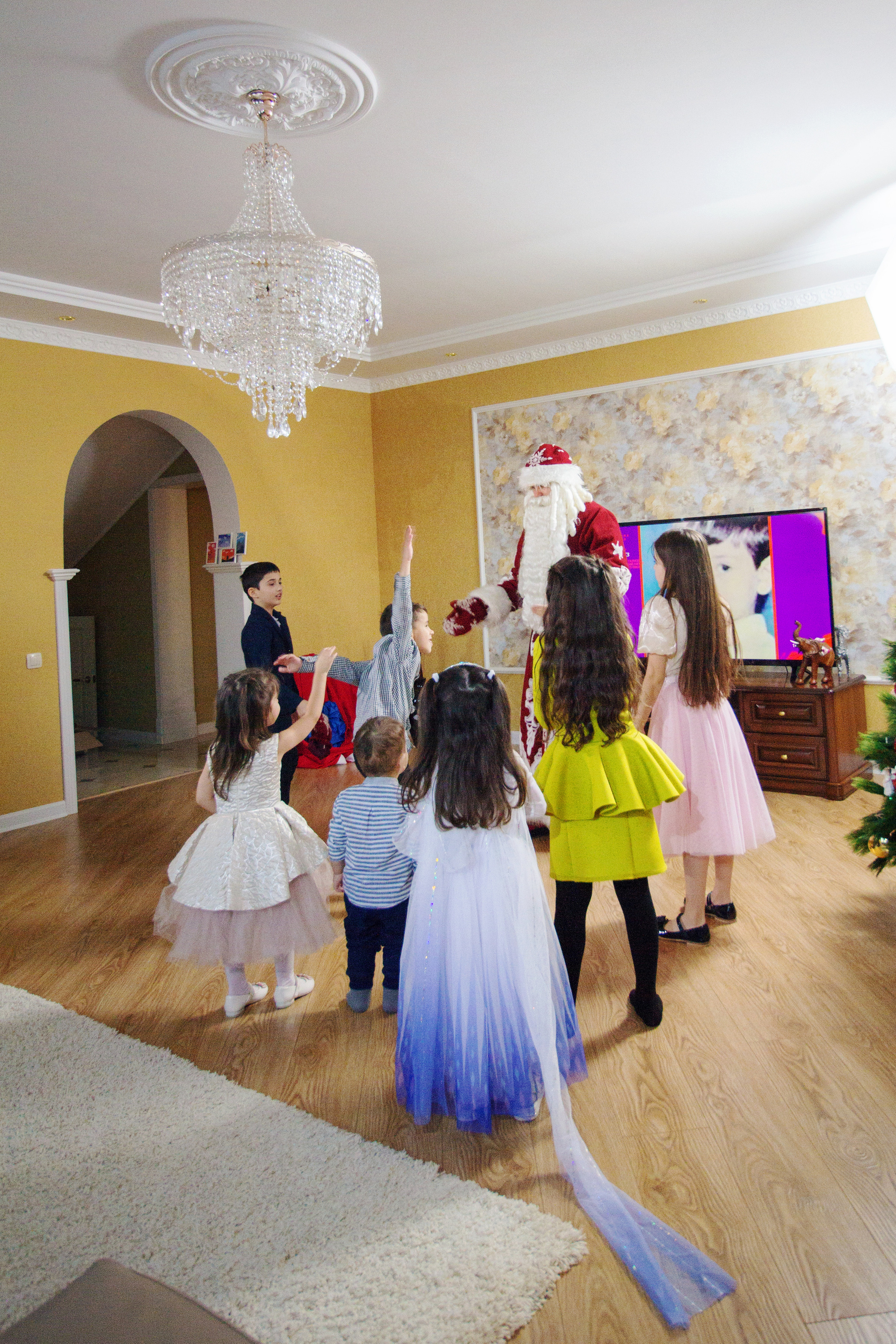 Новогодний утренник дома