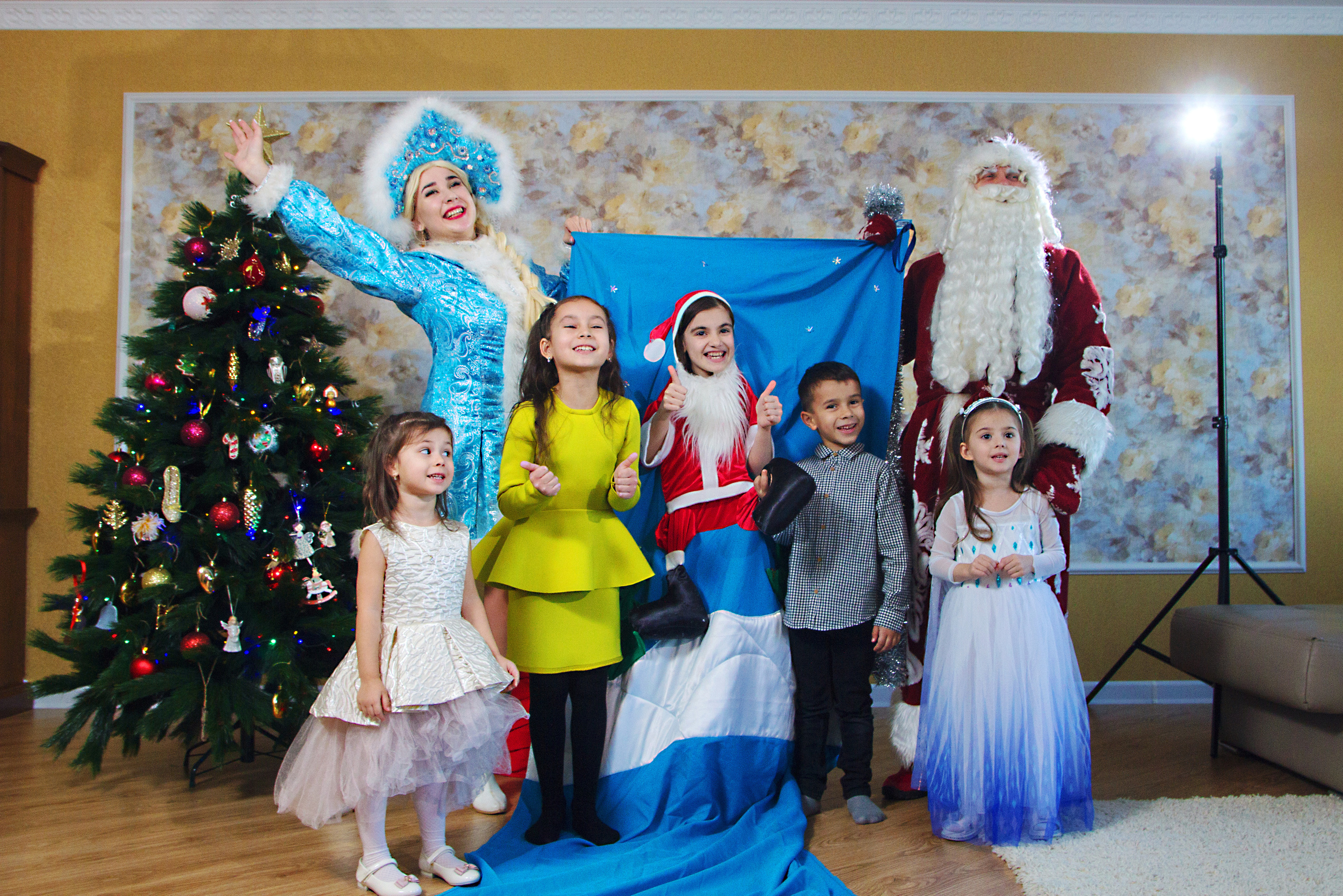 Новогодний утренник дома