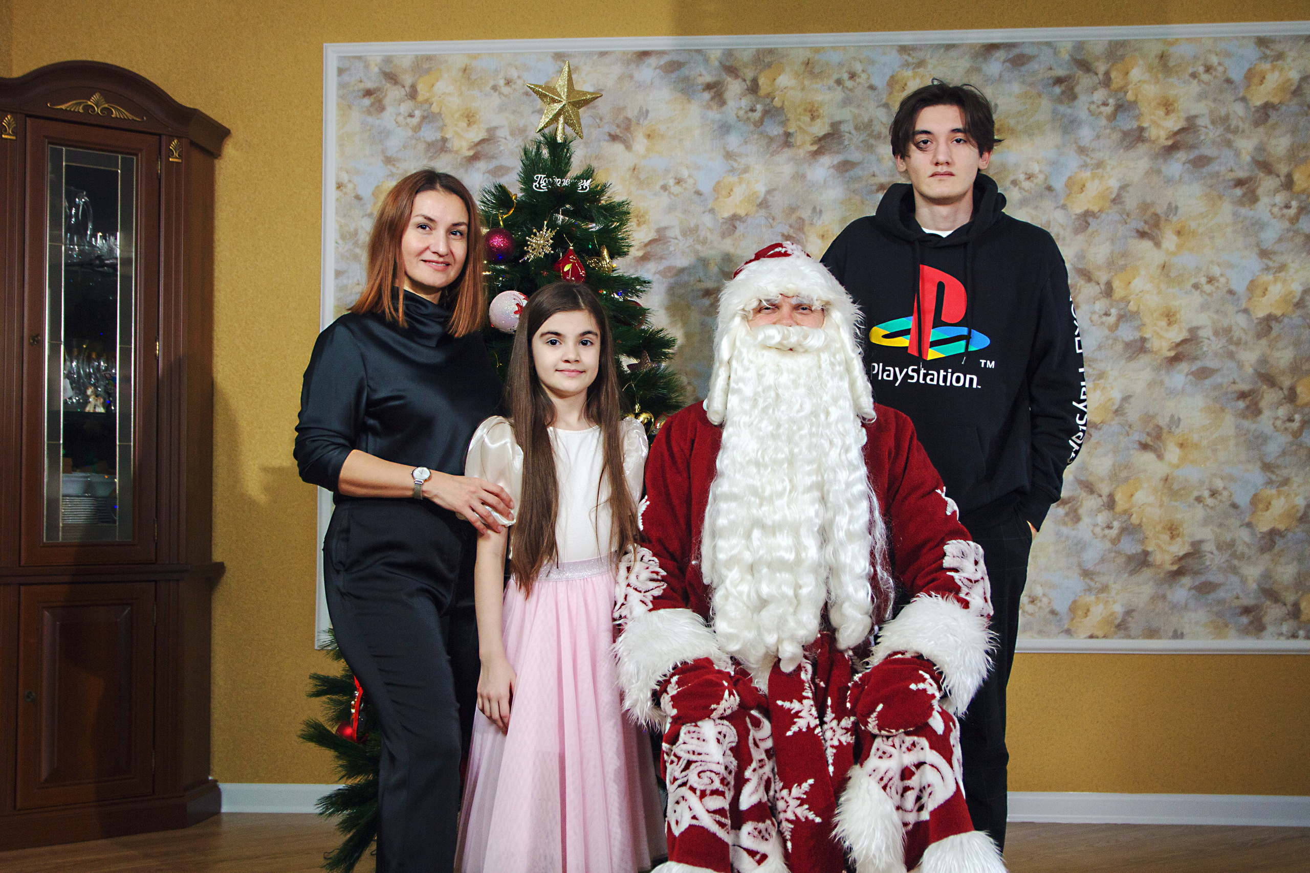 Новогодний утренник дома