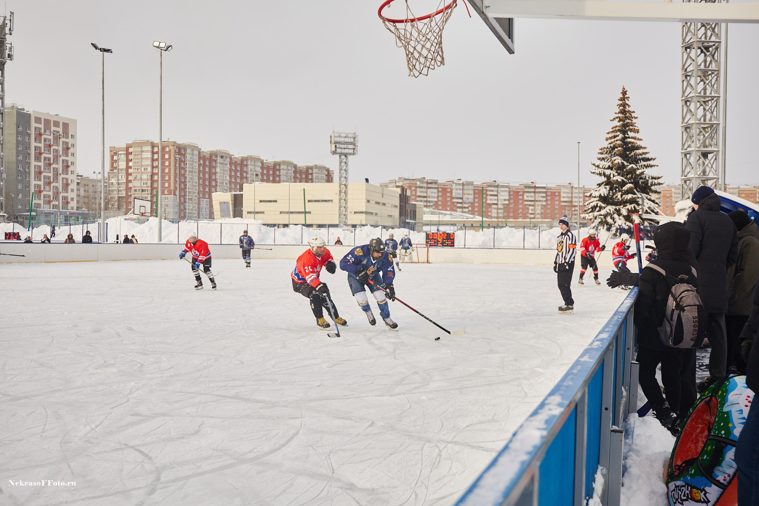 Турнир по хоккею «Русская классика» в рамках Офицерской хоккейной лиги. Спортивный фотограф Некрасов Денис