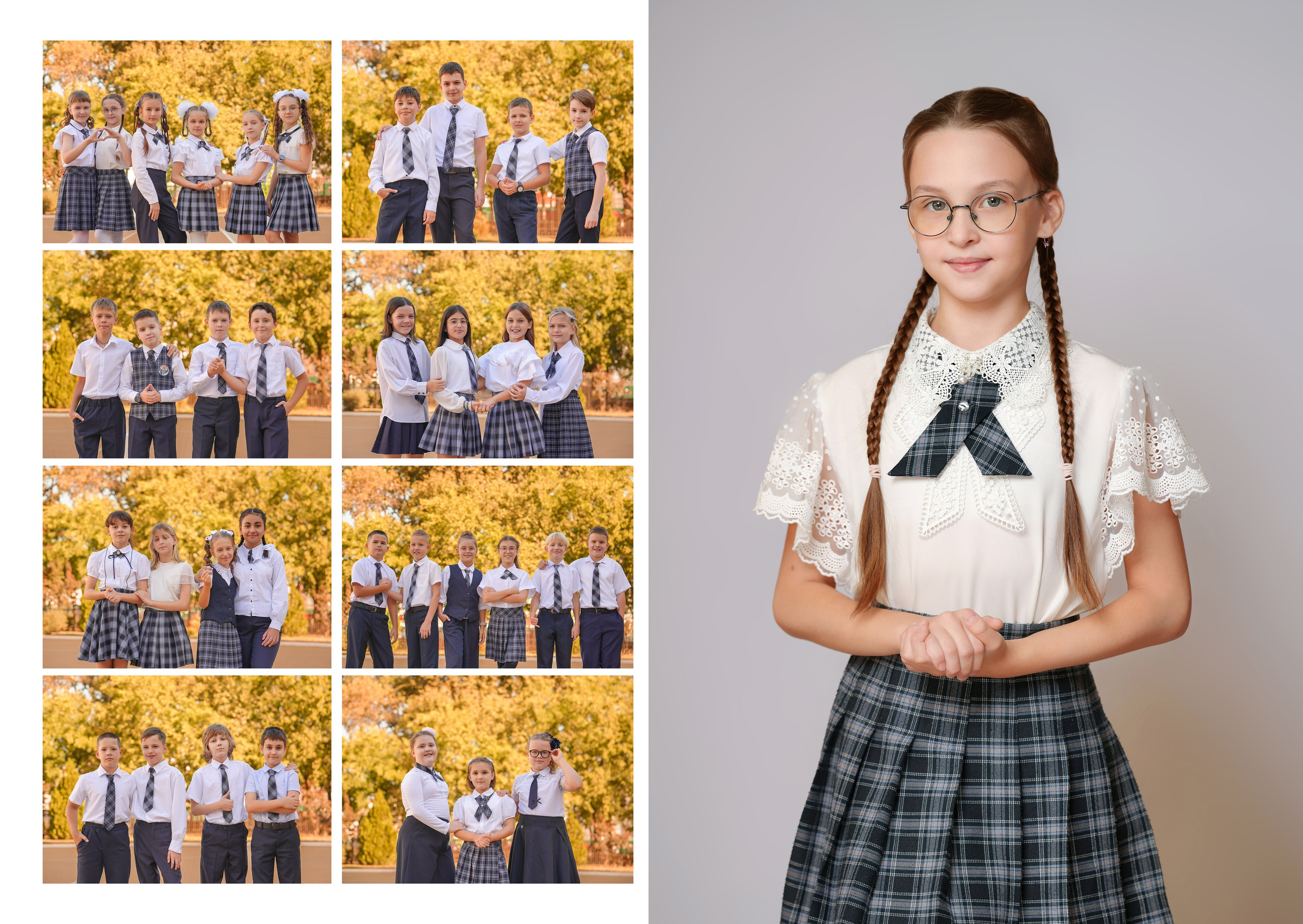 ШКОЛА МАКЕТ 104 4 Б. Красивый выпускной альбом в Краснодаре