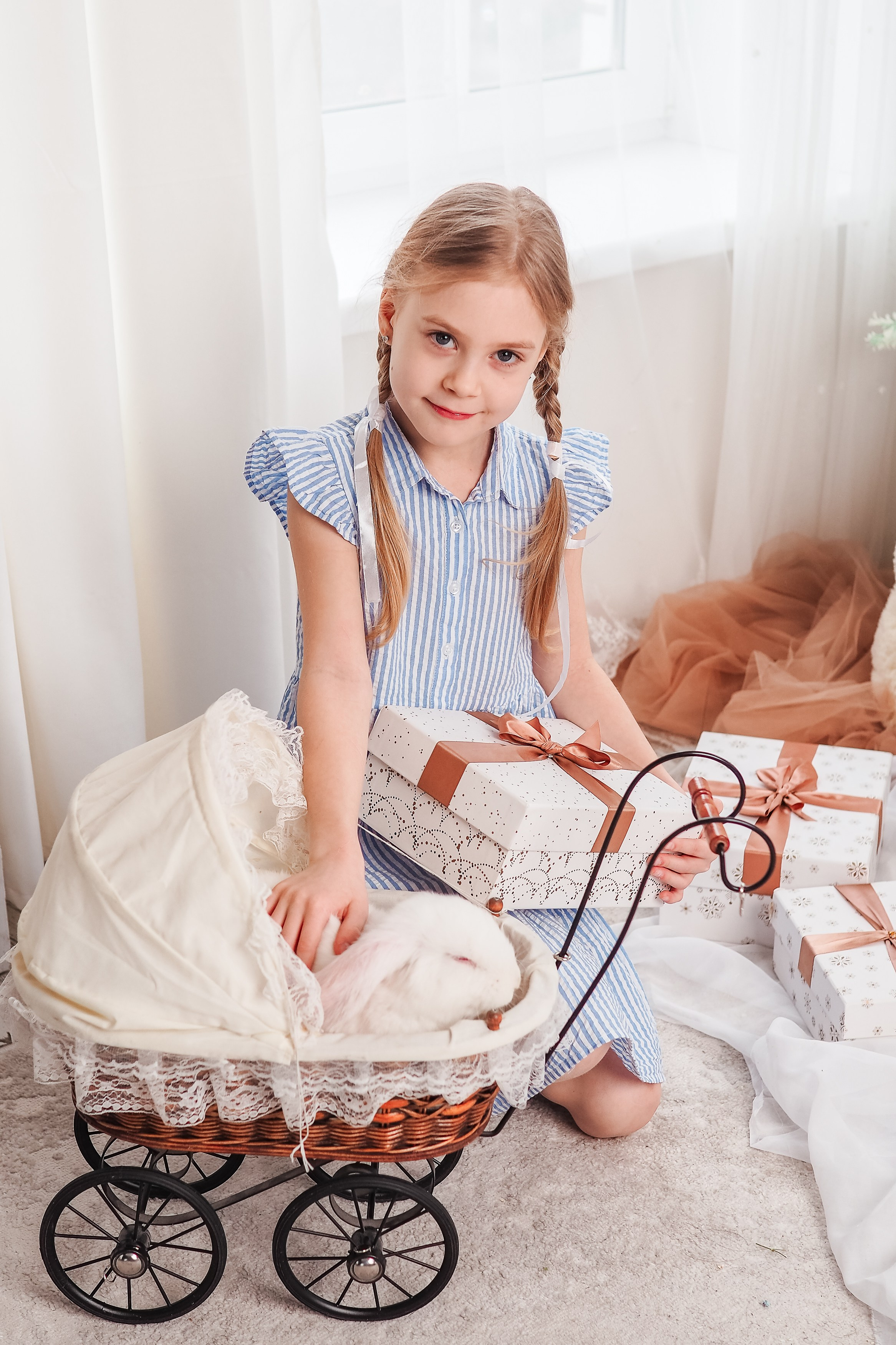 Пасхальные кролики. Портретный фотограф Павлова Светлана / Брянск /