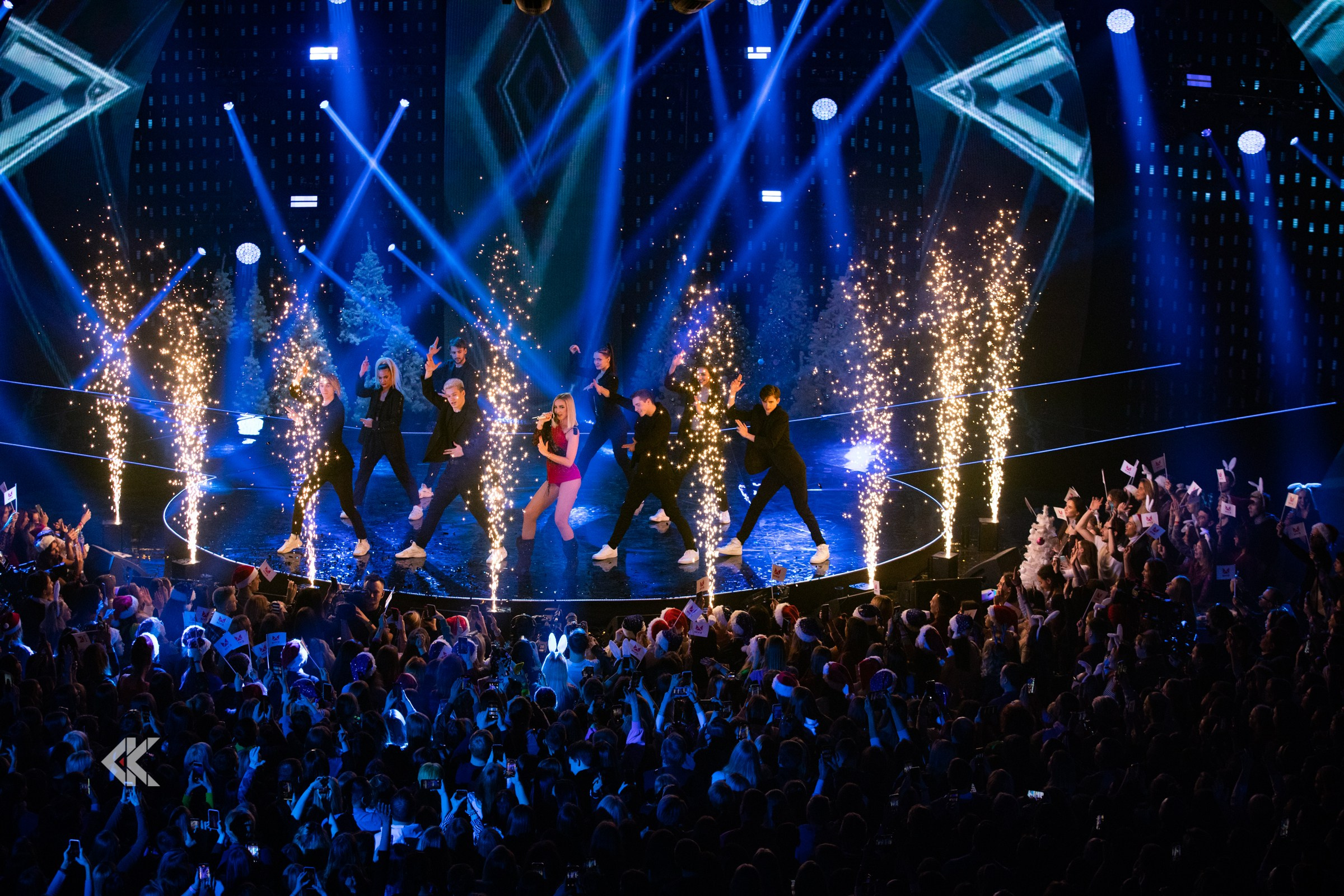 Танцы Ёлка МузТв. Фотограф в Москве Яна Полосина