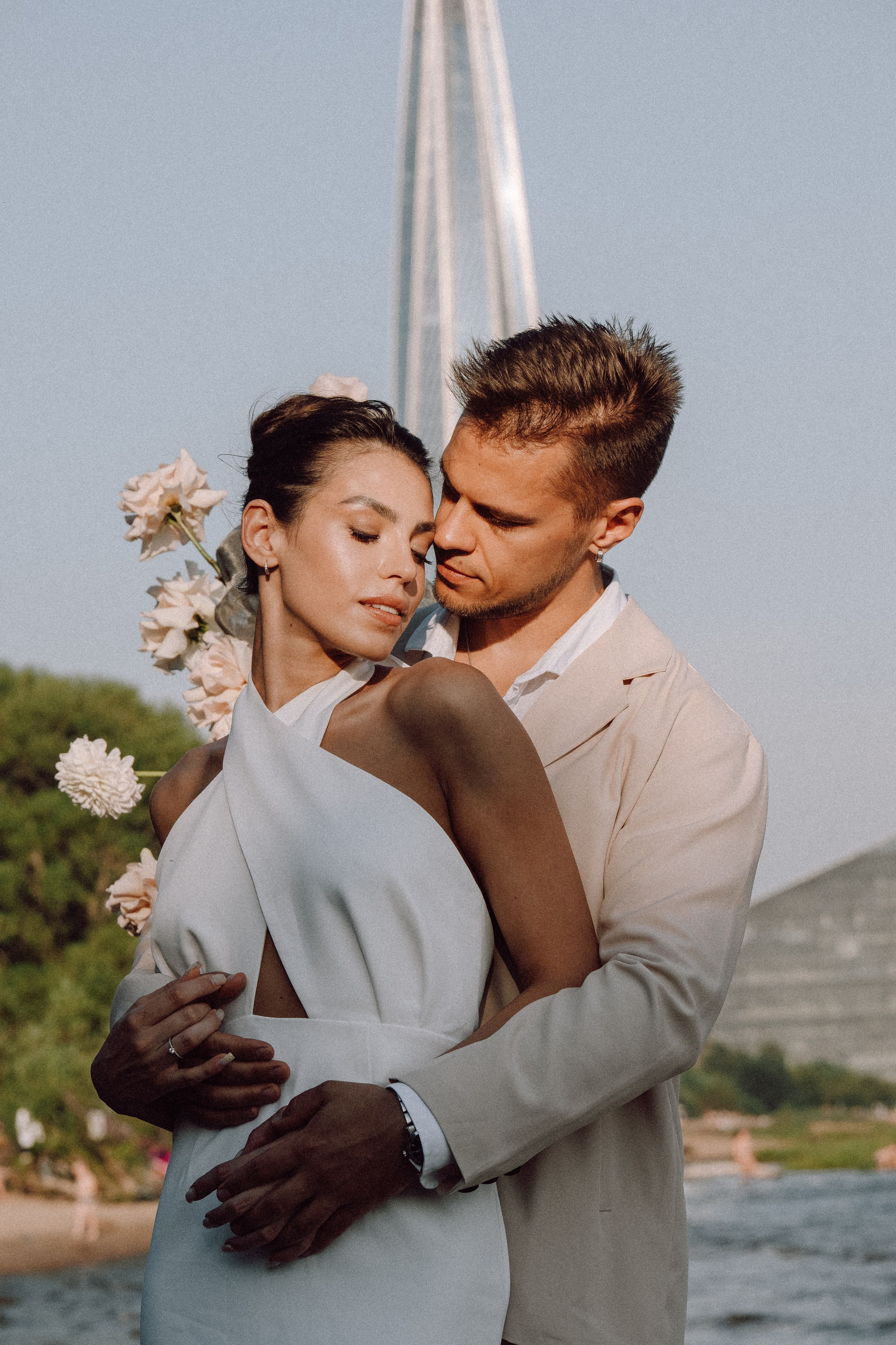 СВАДЕБНАЯ ФОТОСЕССИЯ ВЫЕЗДНОЙ ЦЕРЕМОНИИ (ФИНСКИЙ ЗАЛИВ). Профессиональный фотограф, Санкт-Петербург — Виктория Богомолова