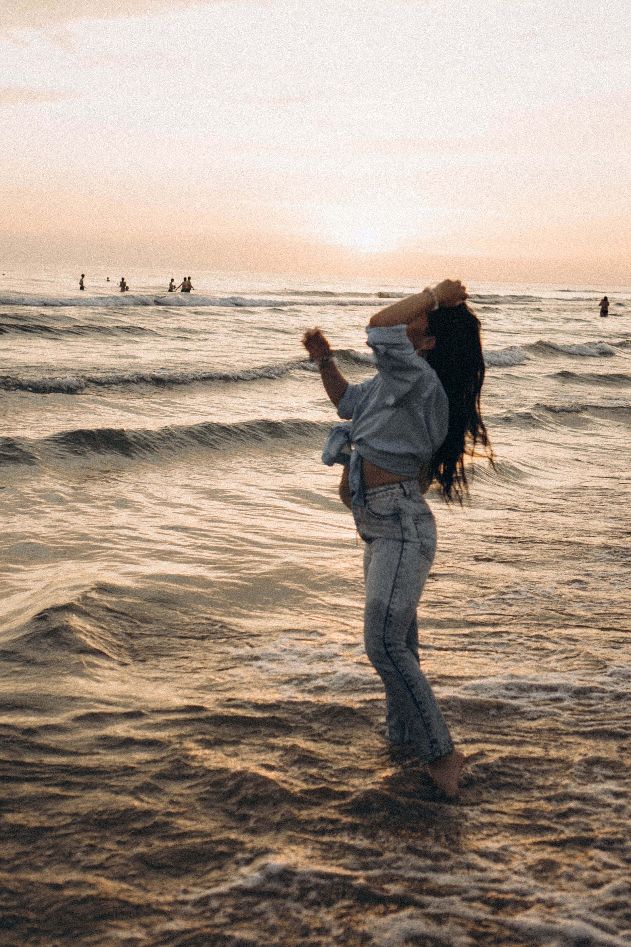 Июльский вечер на берегу черного моря. Профессиональный фотограф, Санкт-Петербург — Виктория Богомолова