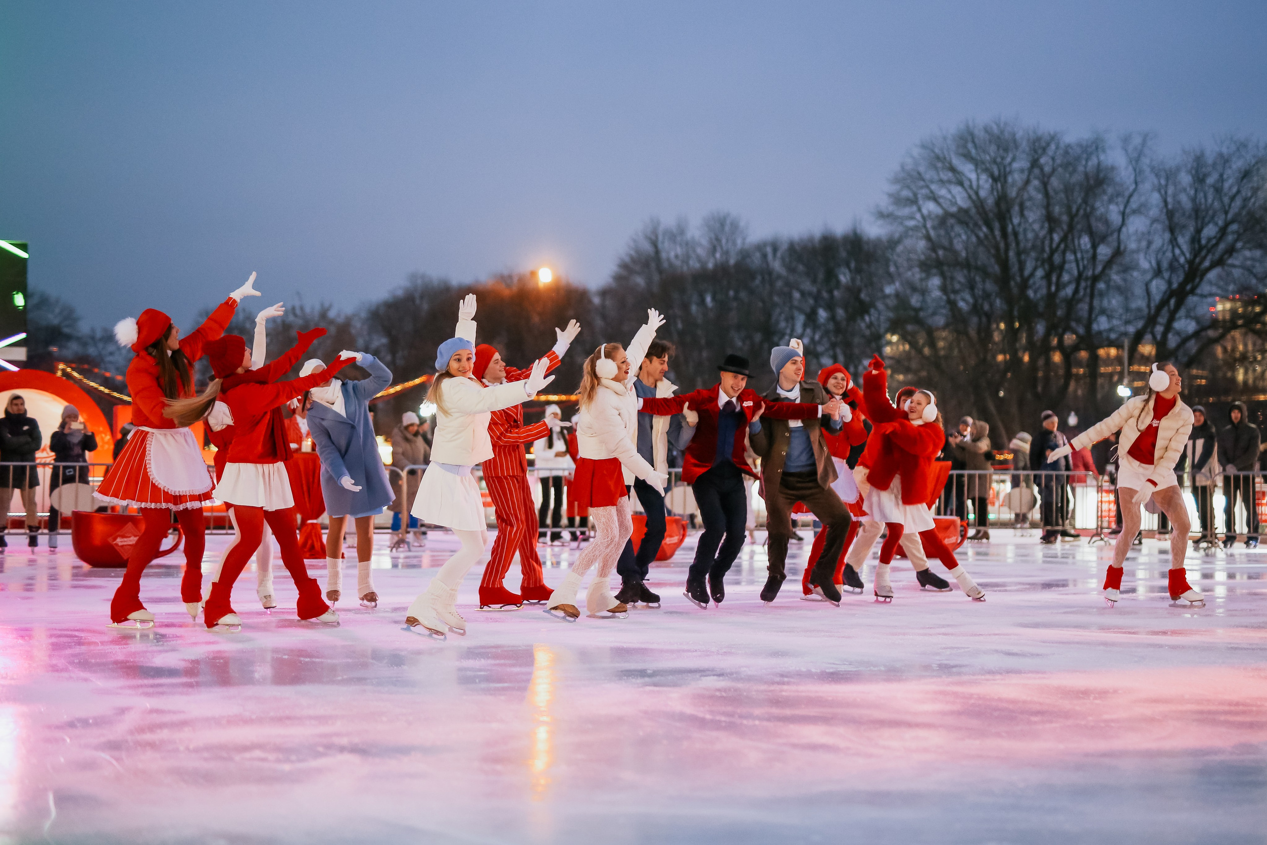Ледовое шоу Парк Культуры проект Московское Чаепитие. Фотограф и видеограф Анна Домашенко