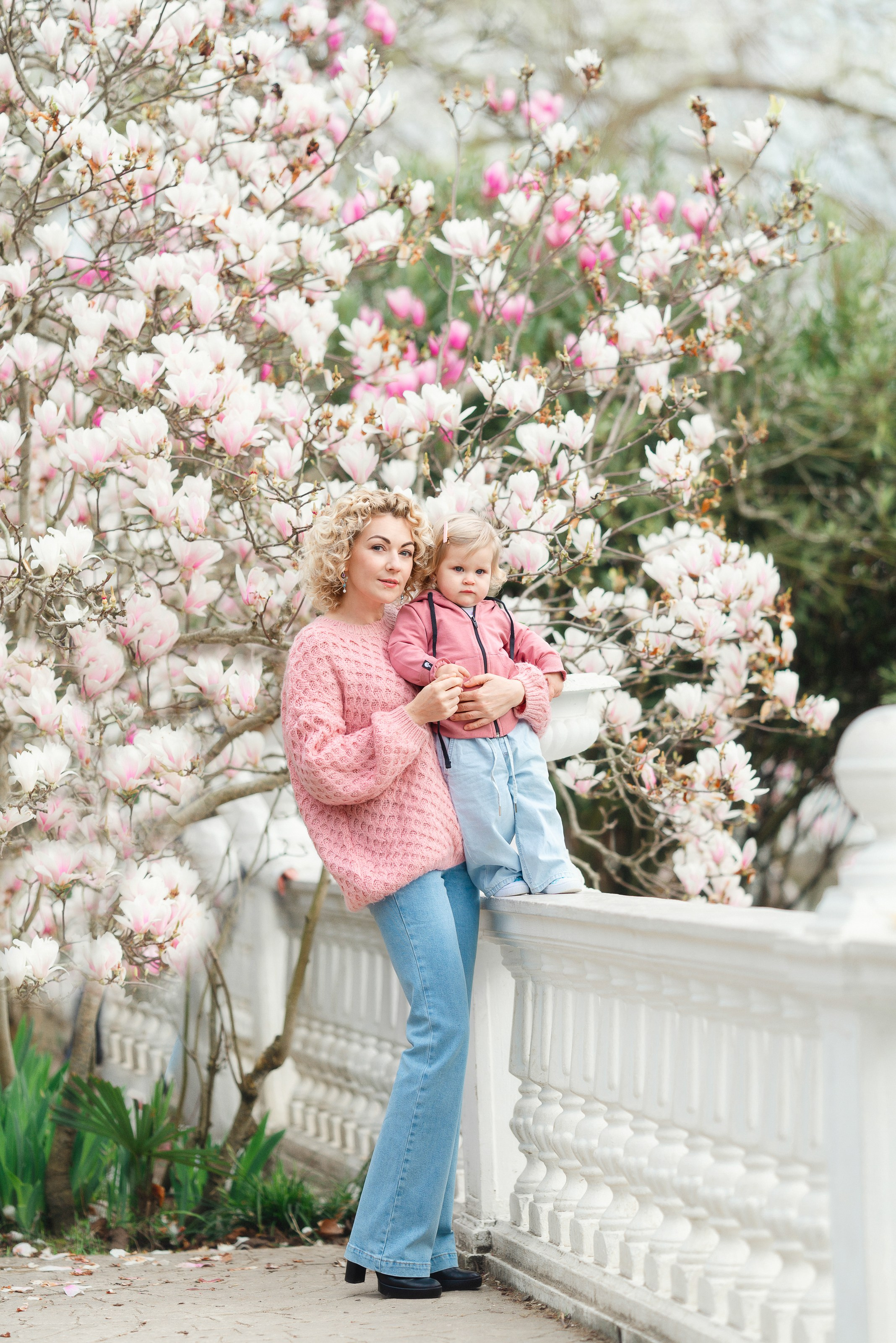 Прогулка в магнолиях. Женский и семейный фотограф Сочи и Краснодар Ольга Маловик