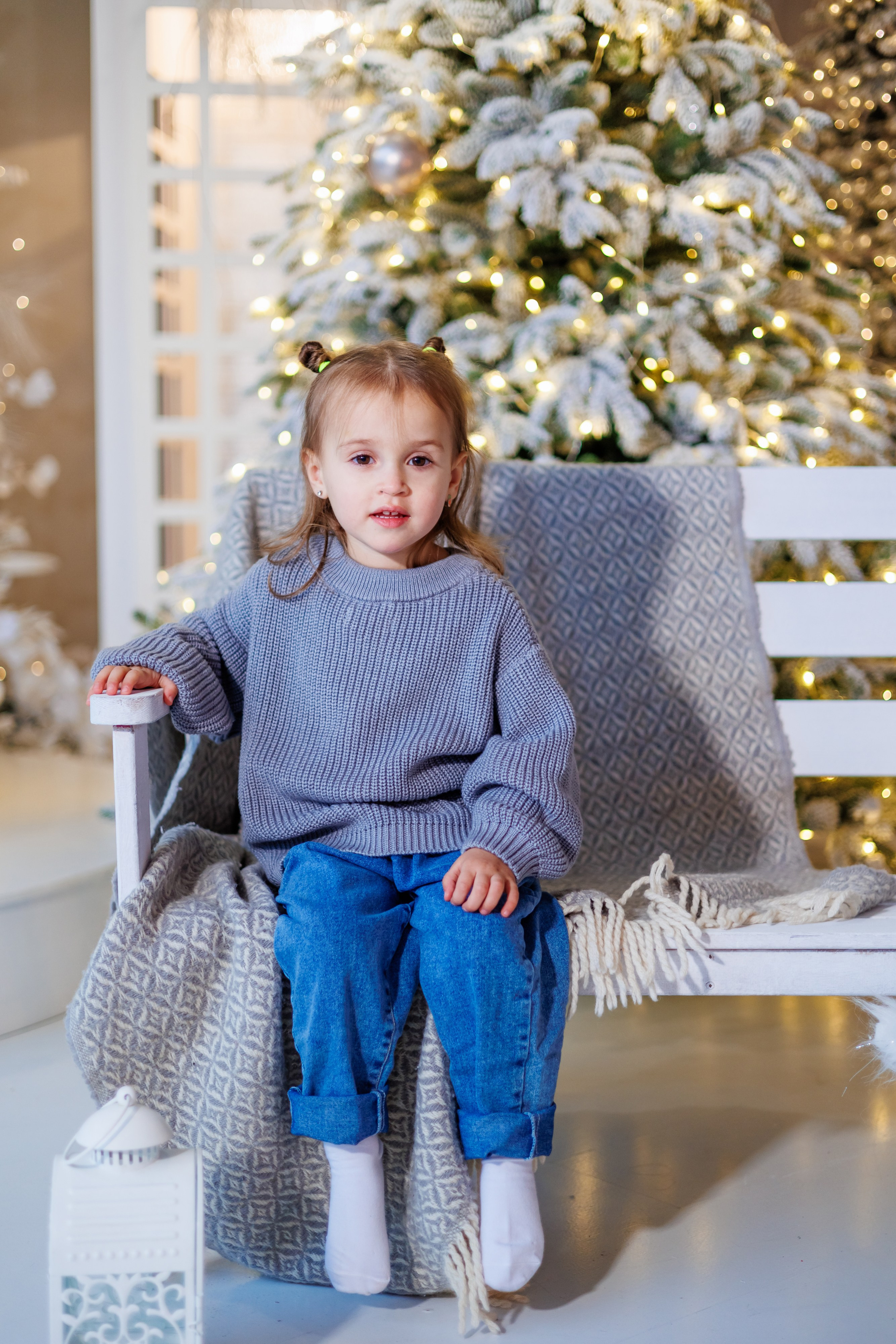 Дарья с детками Новый год25. Свадебный и семейный фотограф в Армавире