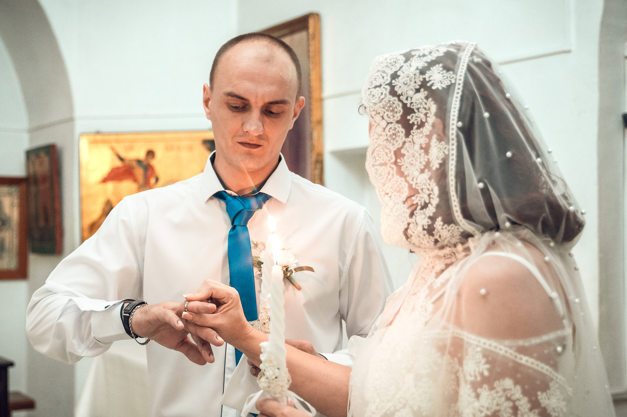 Таинство Венчания  храм Рождества Христова Краснодар. Фотограф на Таинство Венчания и Крещения в Краснодаре Абрамова Людмила