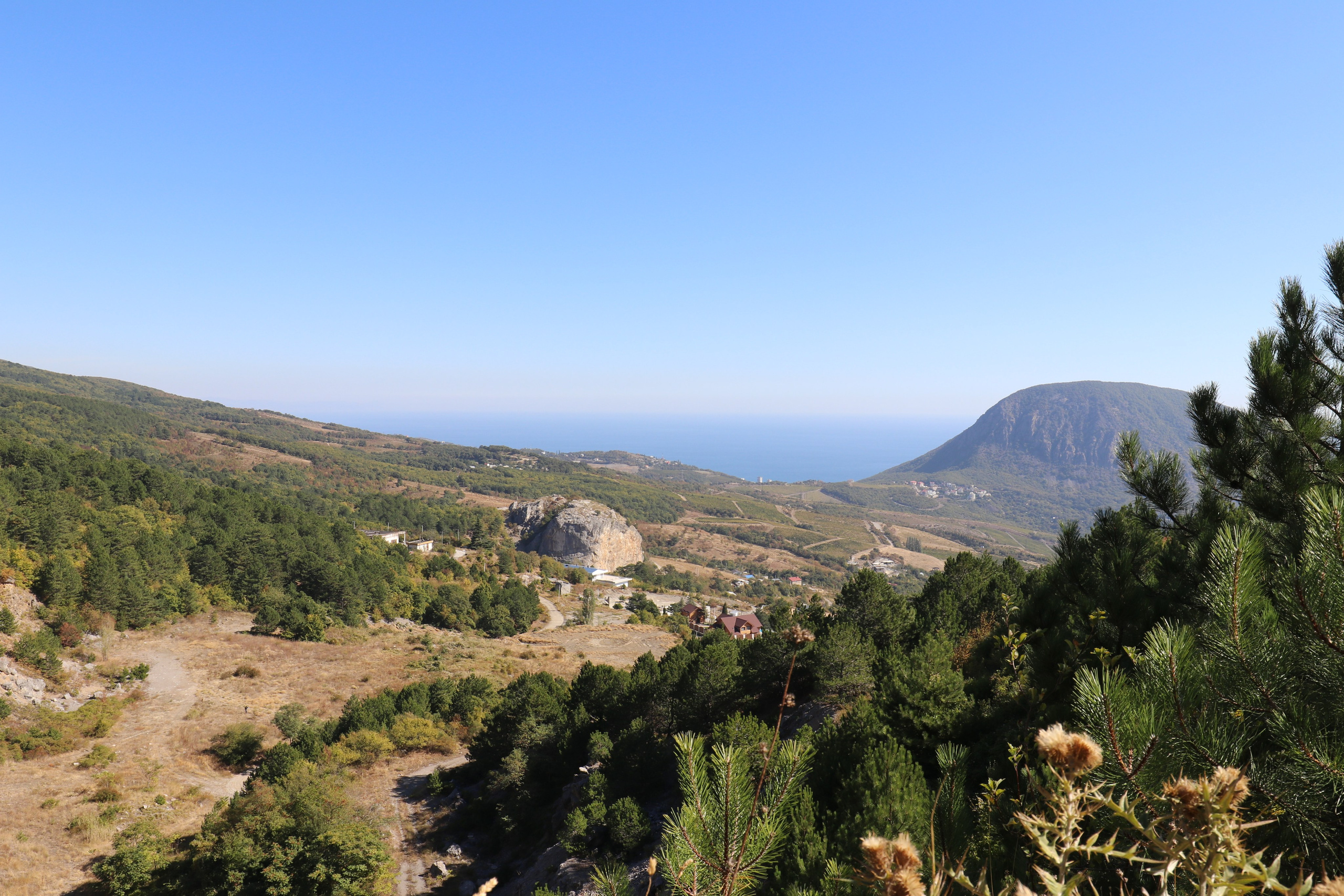 Крым. ЮБК (Фиолент, Ай-Петри, Роман-Кош). Знакомство. Октябрь 2017. Путешественник-фотограф из Санкт-Петербурга Татьяна Свистулина