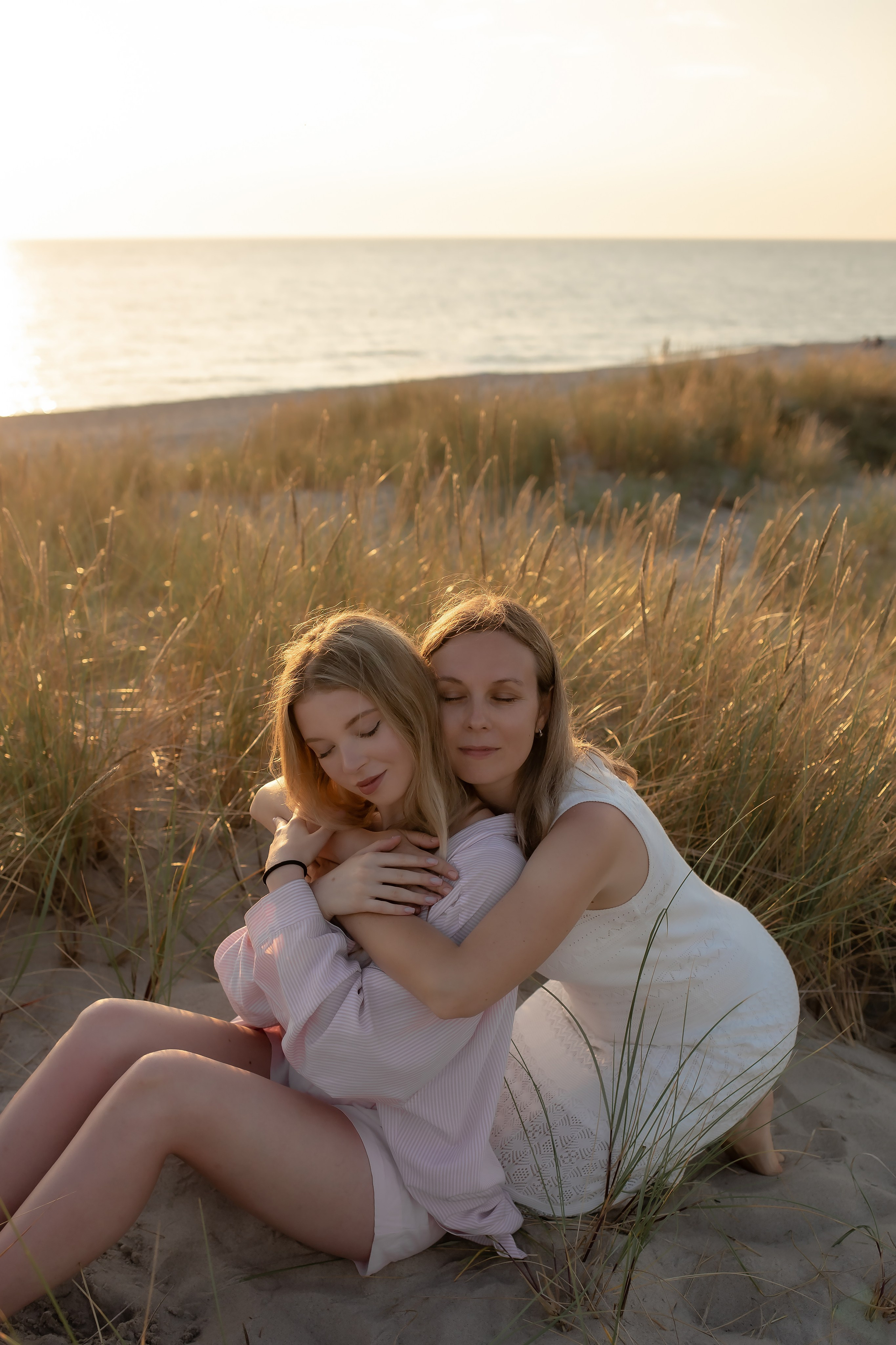 Екатерина и Антон. На закате. Фотограф в Калининграде Решетникова Алина