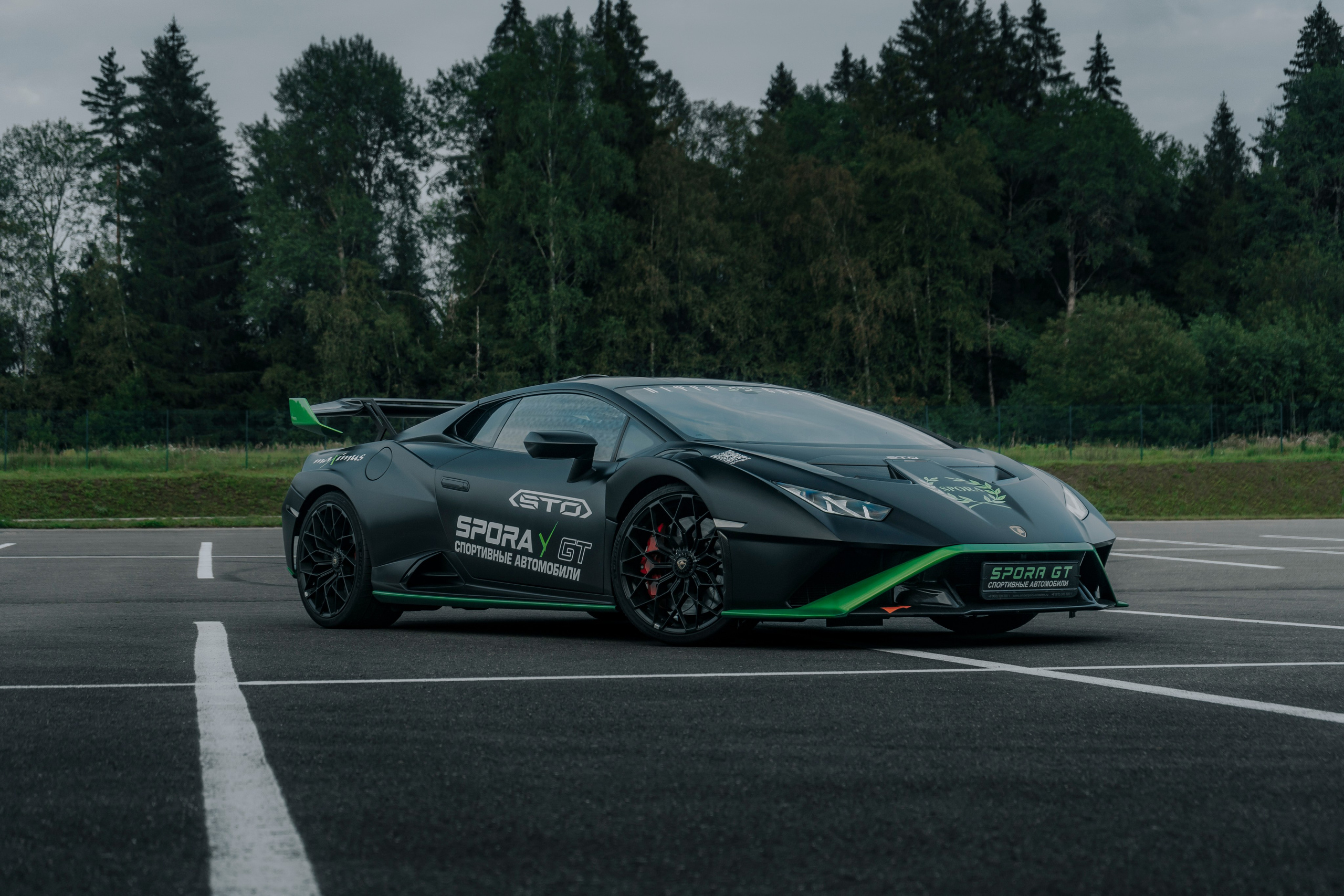 Lambva (Lamborghini Huracan STO). Автомобильный и коммерческий фотограф Москва