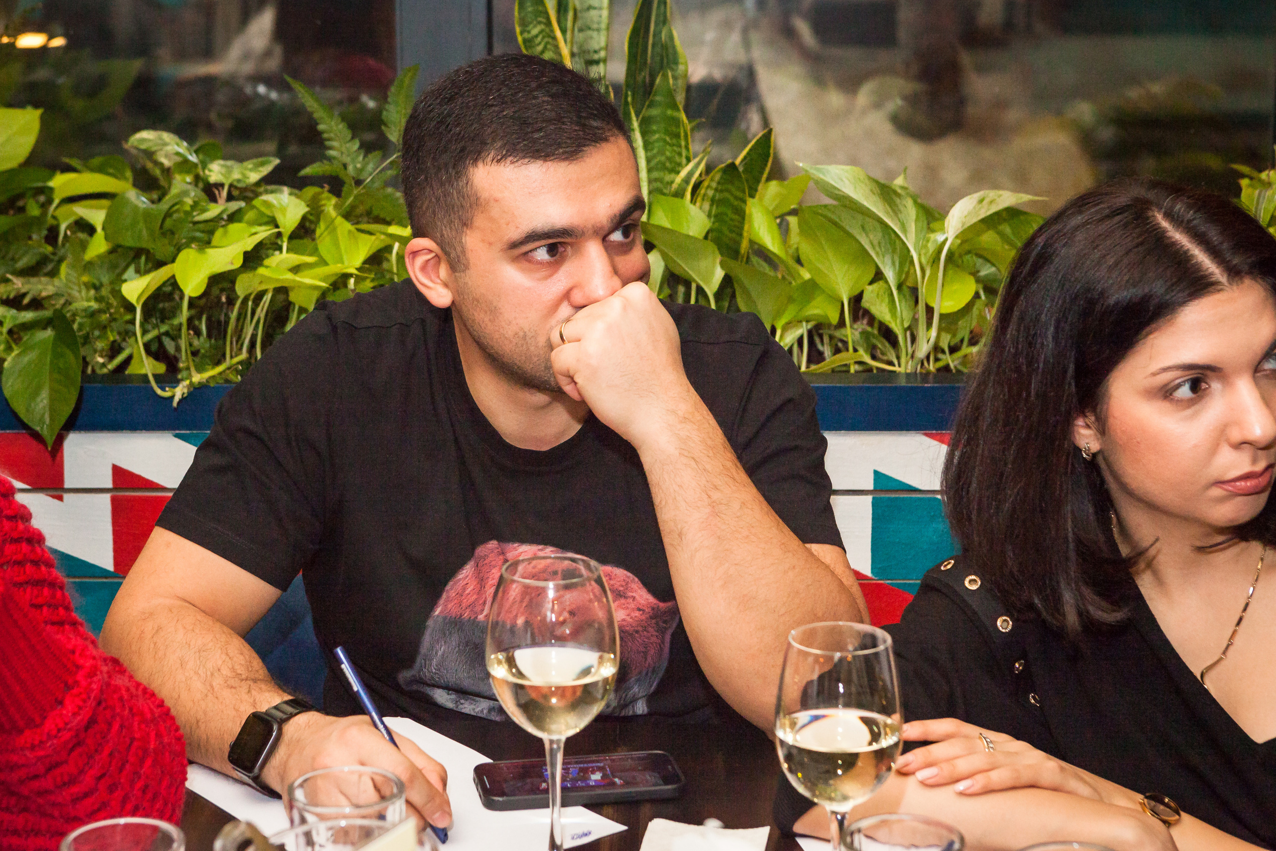 Intelligent game. Alexander Grigoryan photography