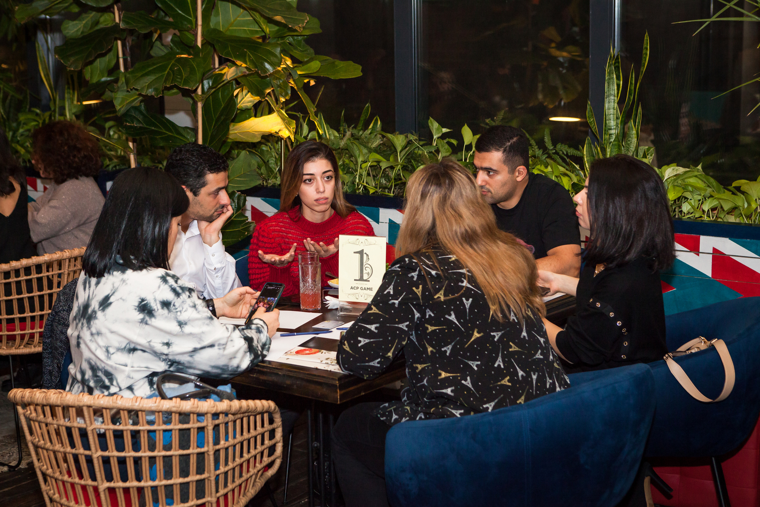 Intelligent game. Alexander Grigoryan photography