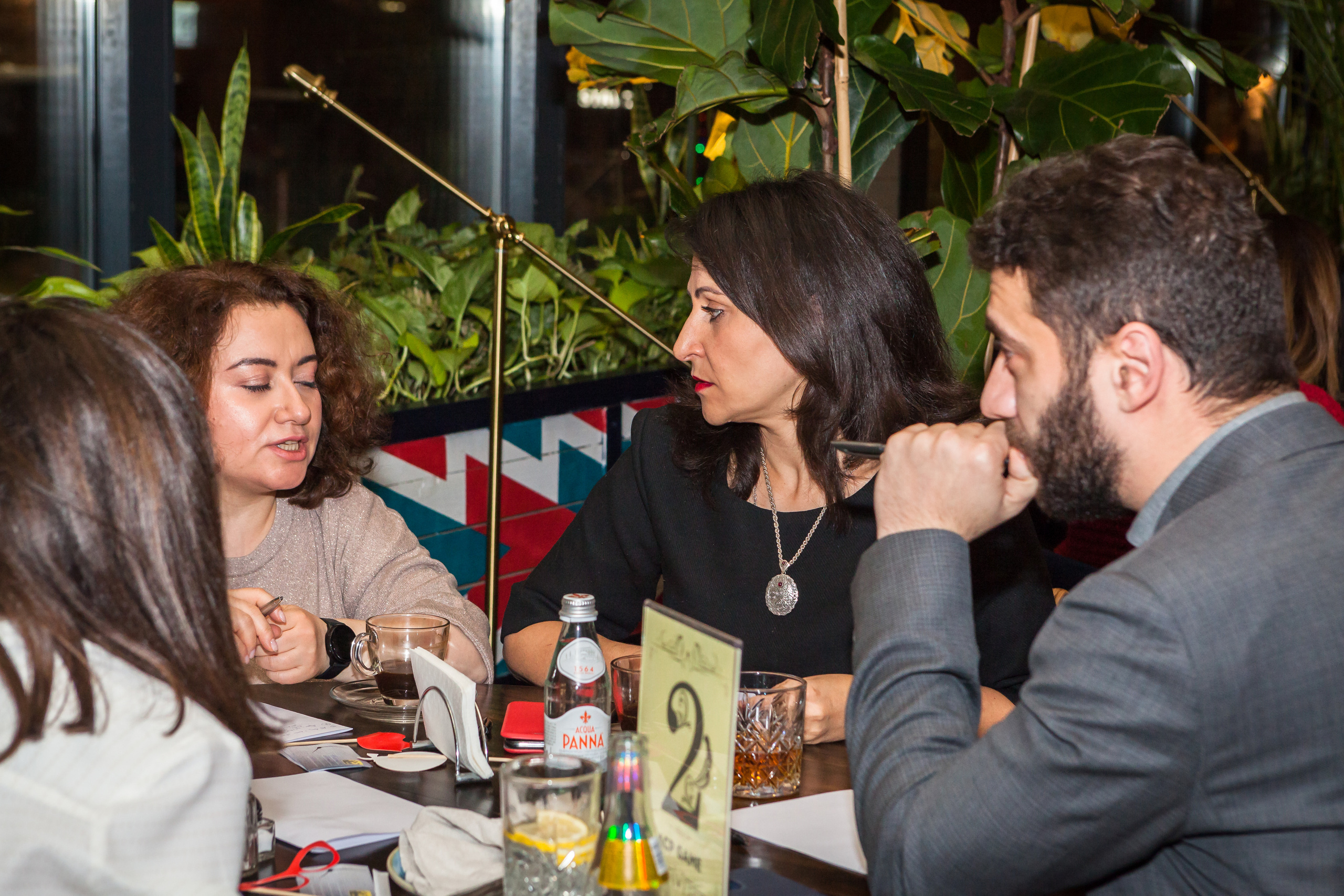 Intelligent game. Alexander Grigoryan photography