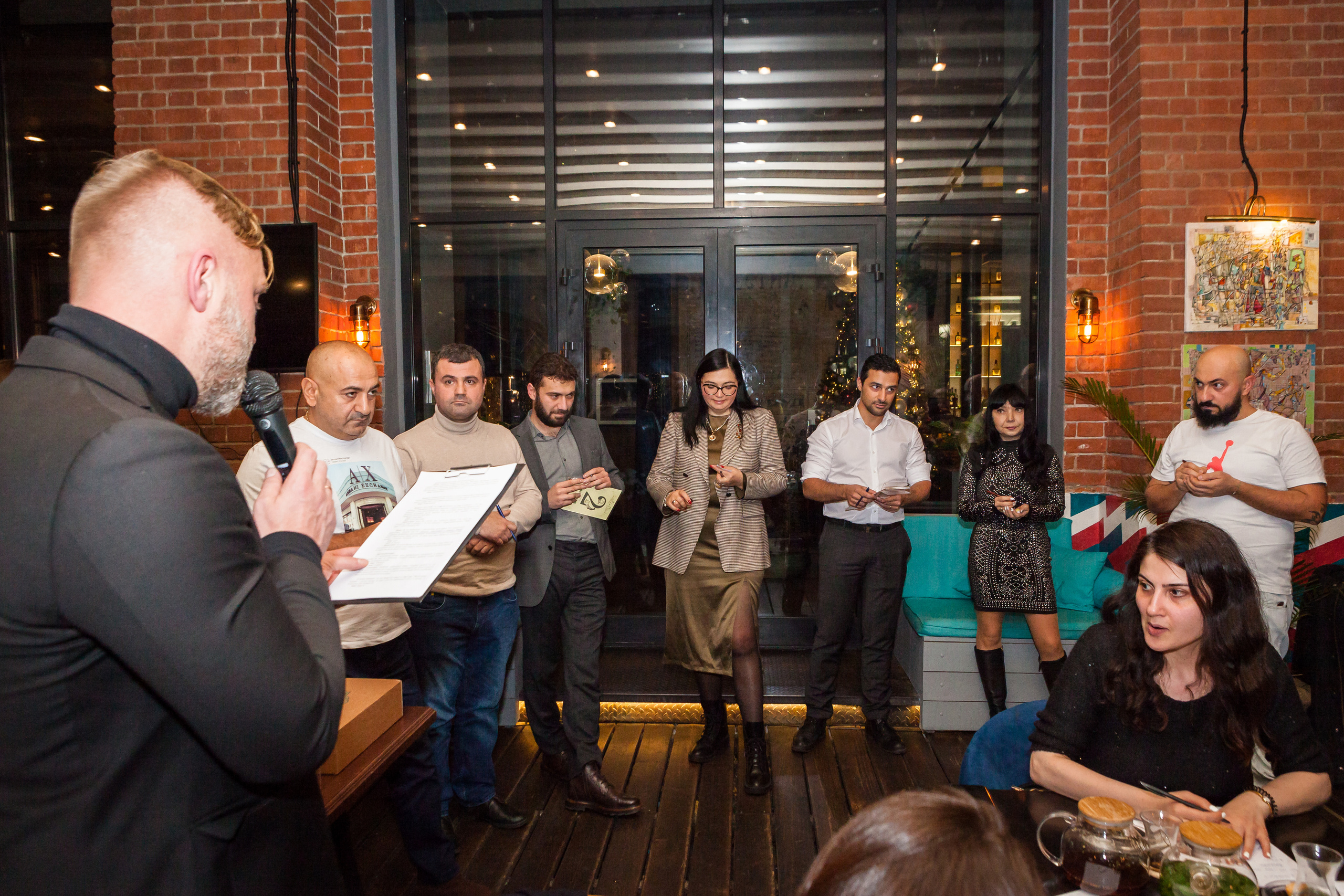 Intelligent game. Alexander Grigoryan photography