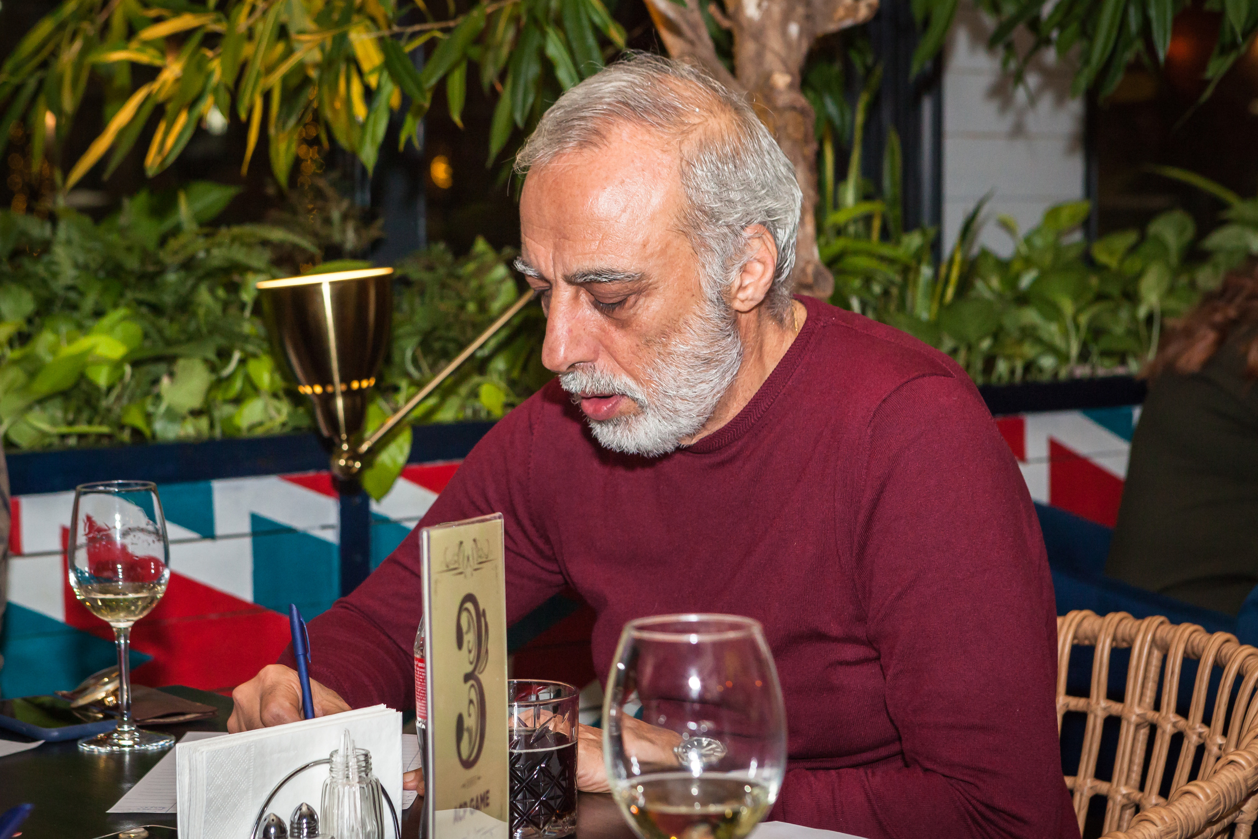 Intelligent game. Alexander Grigoryan photography