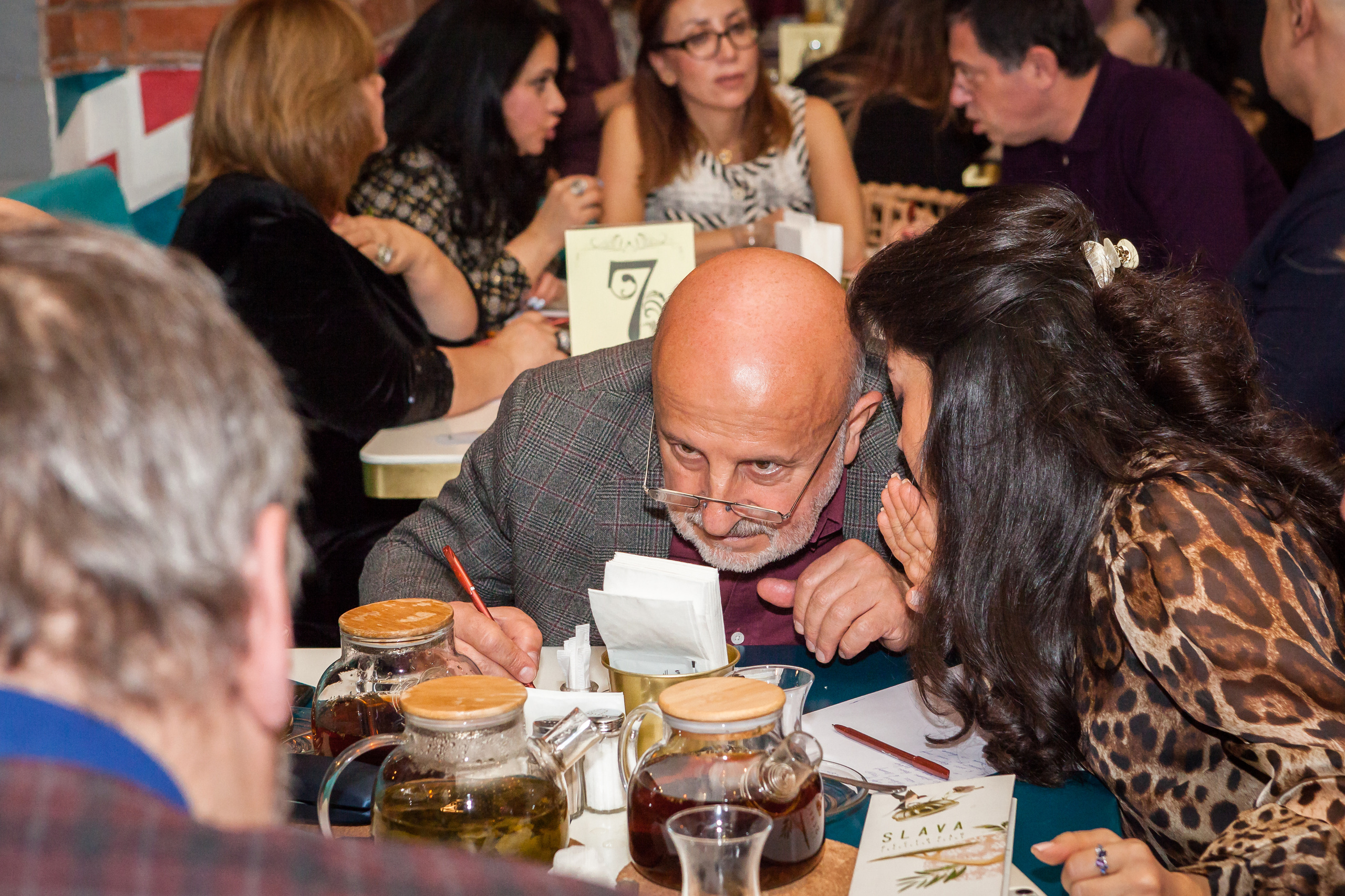 Intelligent game. Alexander Grigoryan photography