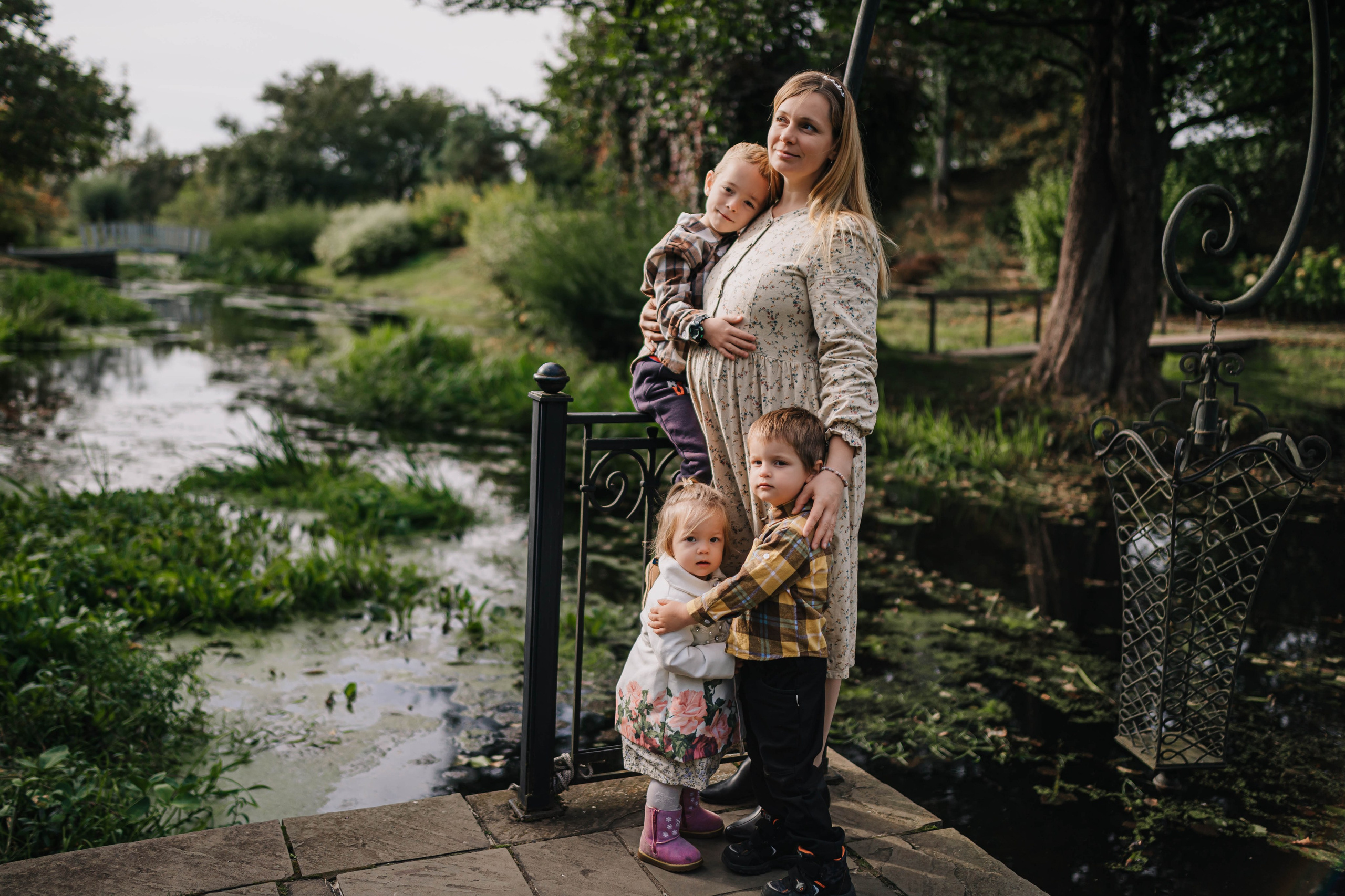 Семья. Усадьба Ореховно. Фотограф Дарья Маташкова