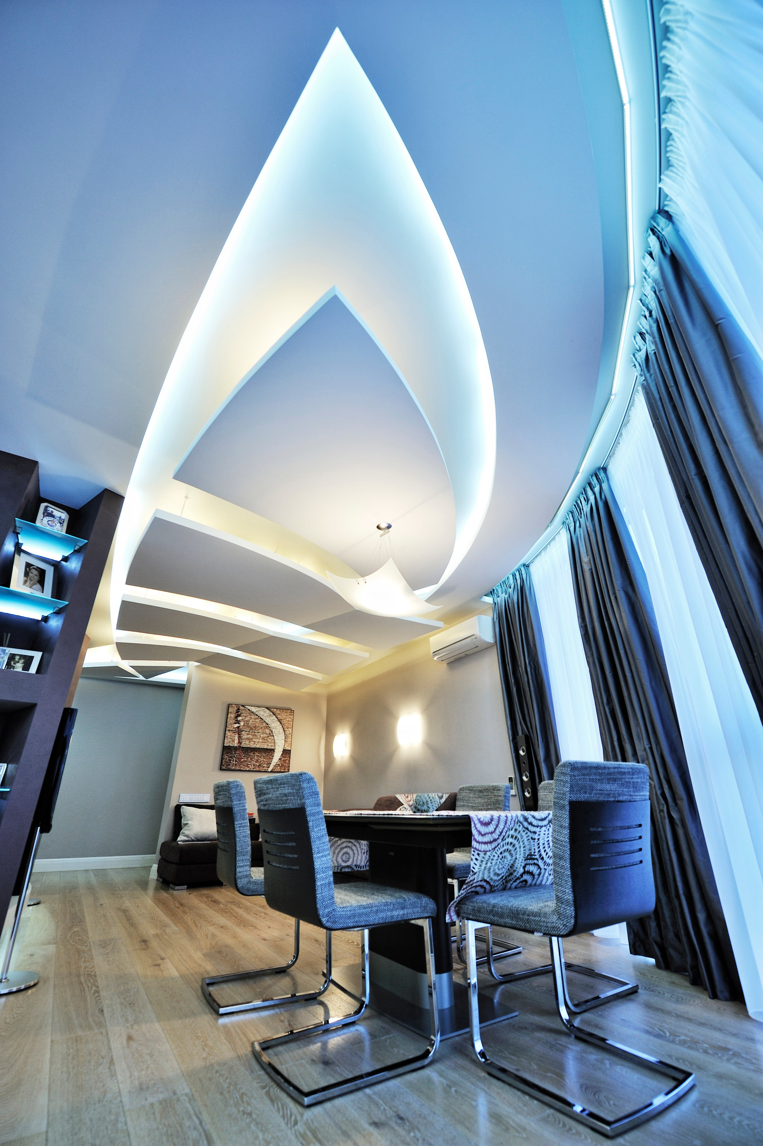 Дизайн интерьера в частных апартаментах (г. Ростов-на-Дону)