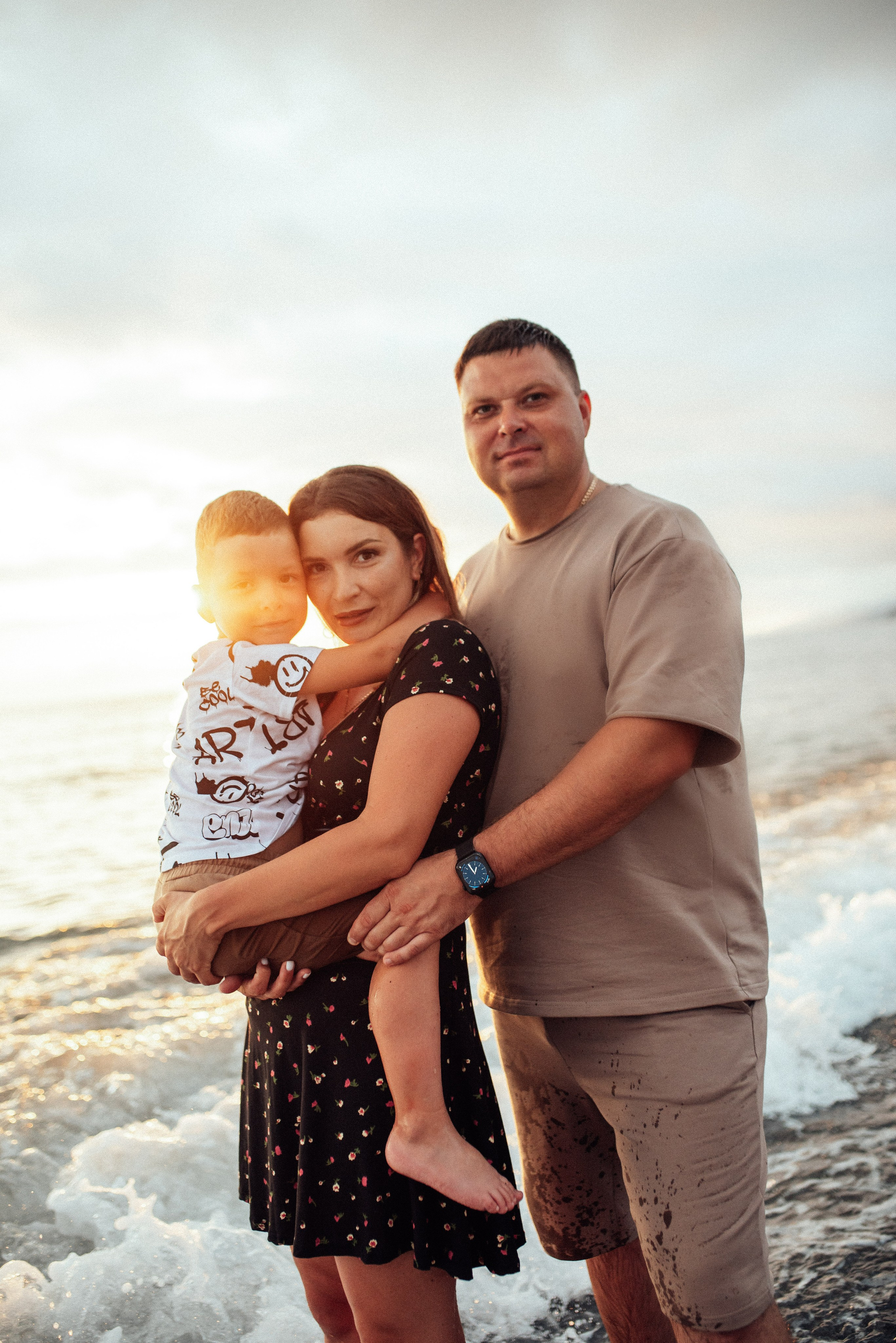 Семейная Фотосессия на соре в Сочи Лазаревской, Лос, Дагомысе, Адлере. Фотограф в Сочи — Маргарита Поганова