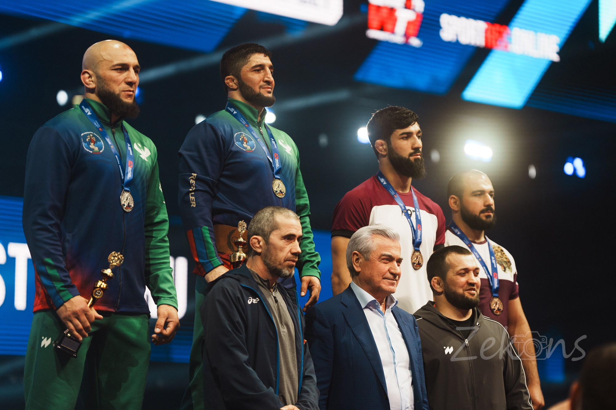 Чемпионат России по вольной борьбе 2025 (Москва). Zekons. Фото, видео, нейросети