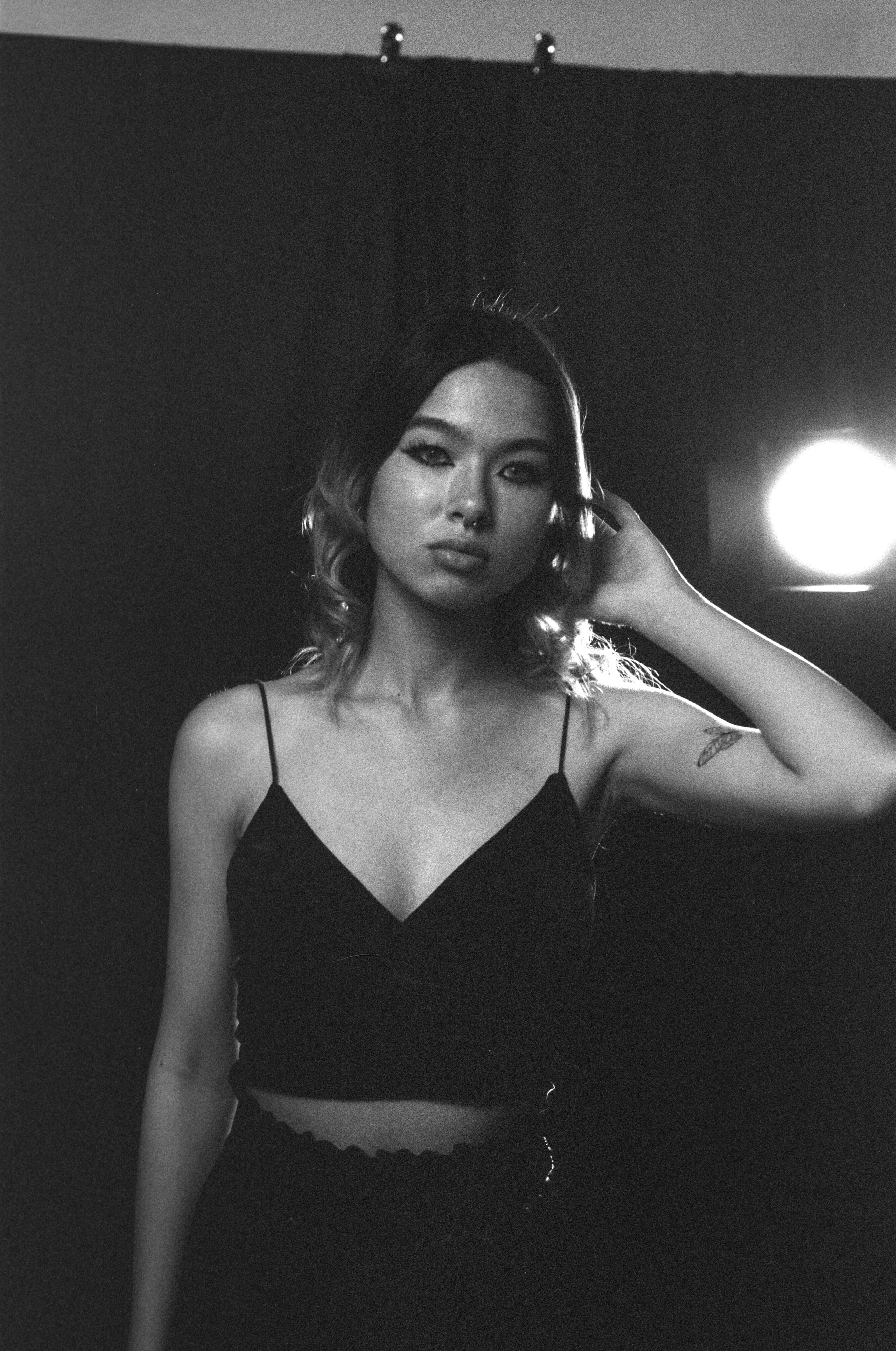 Катя (пленка fomapan) / Katya (film wb fomapan). Фотограф Айдын Седип в Кызыле