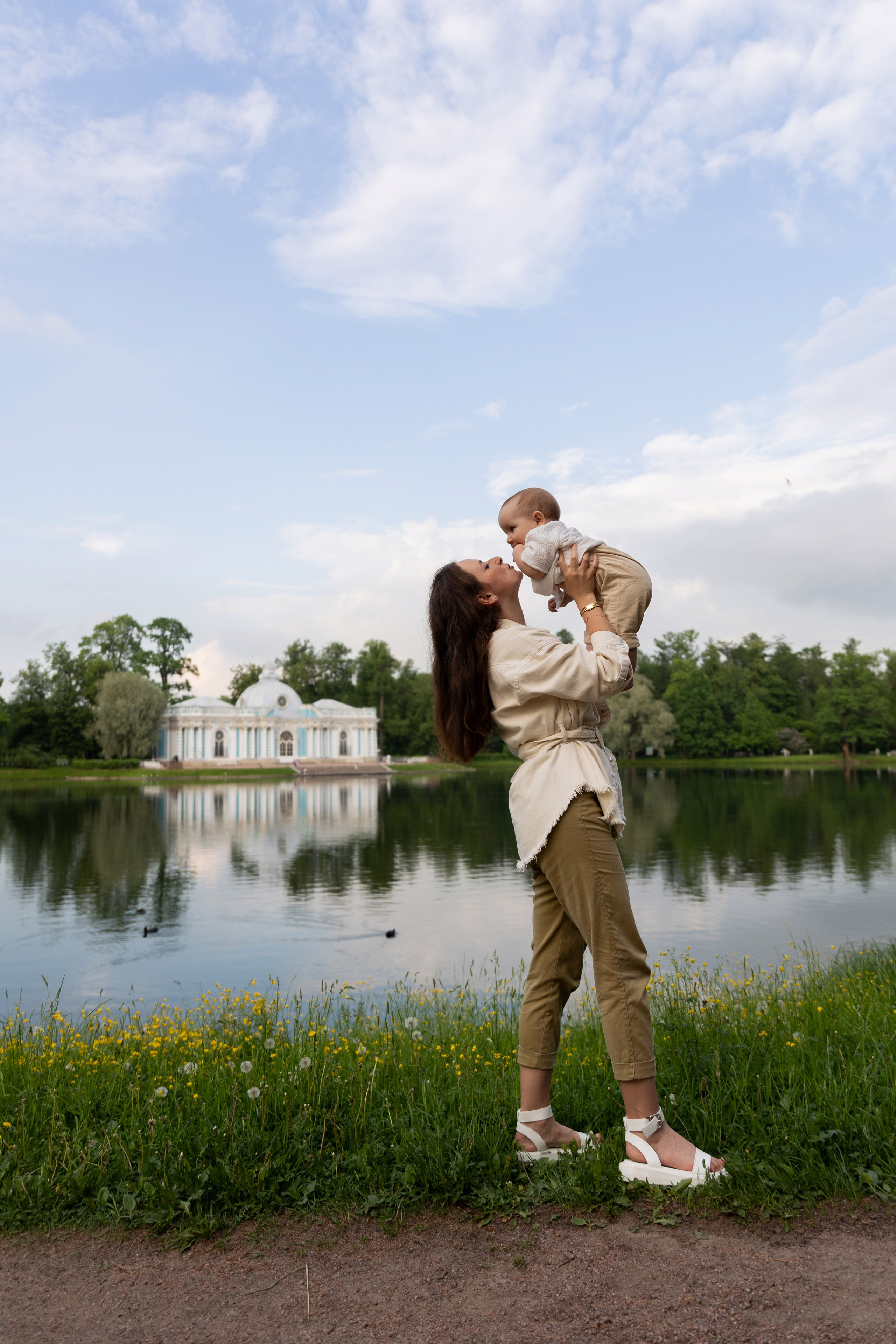 Семейная фотопрогулка в Пушкине. Семейный и свадебный фотограф в Санкт-Петербурге Татьяна Швыкова