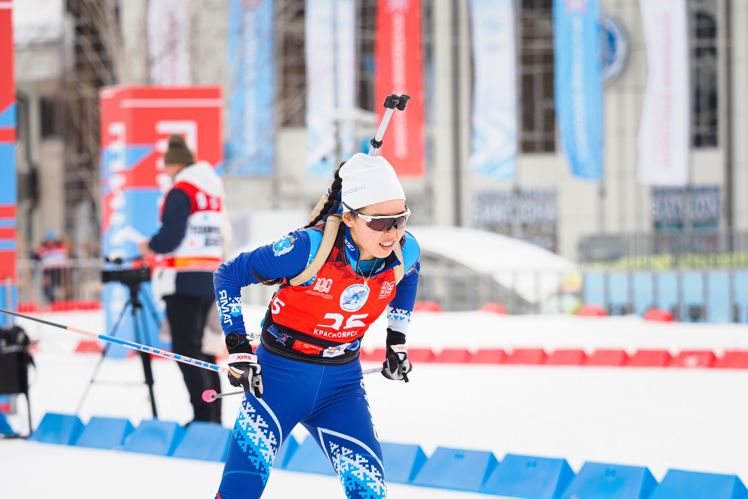 Биатлон / Первенство России. Репортажный фотограф Алексей Козьмин
