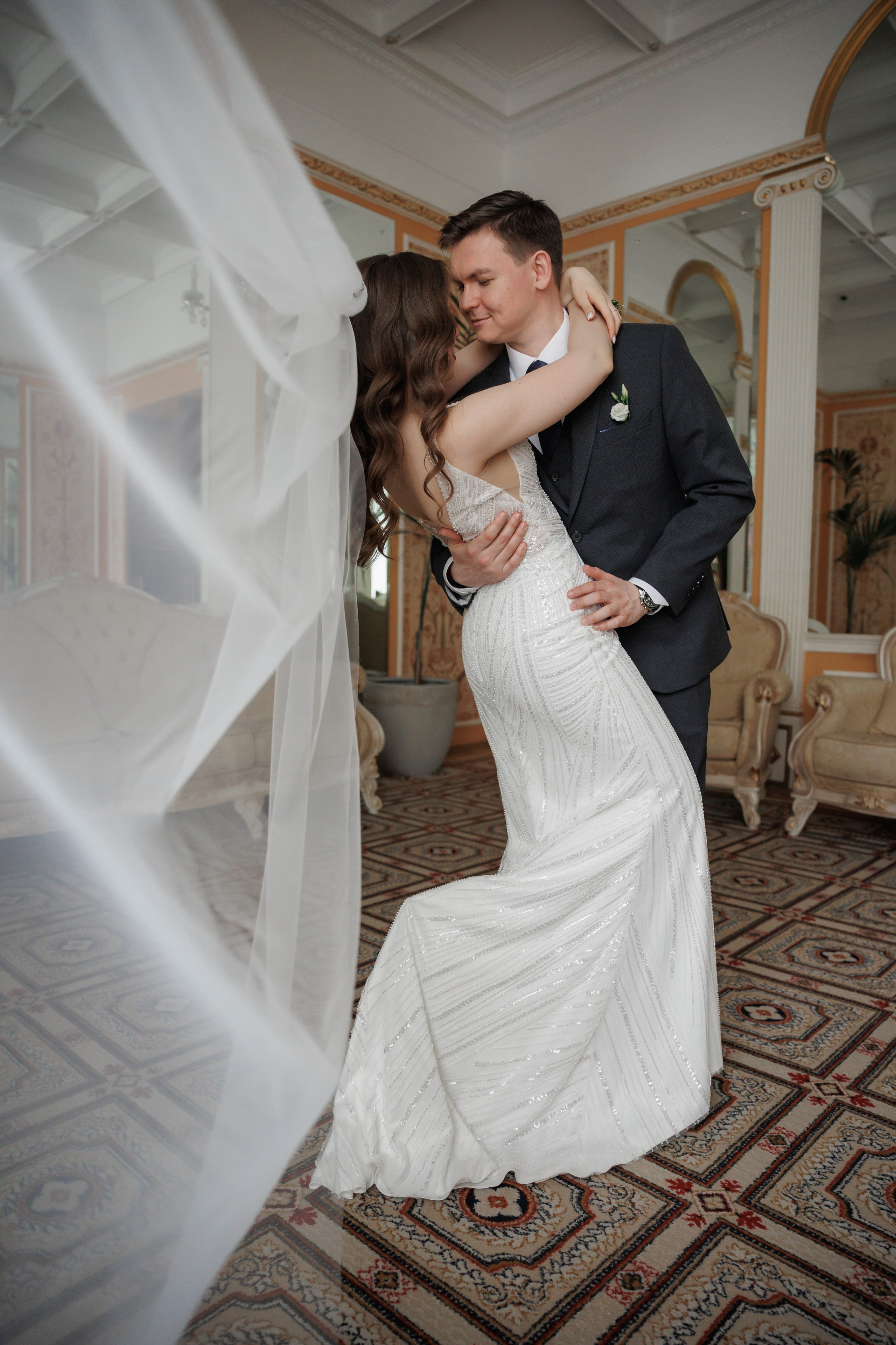 Даша и Дима, Грибоедовский ЗАГС. Свадебный и репортажный фотограф (Москва, Королев и другие)