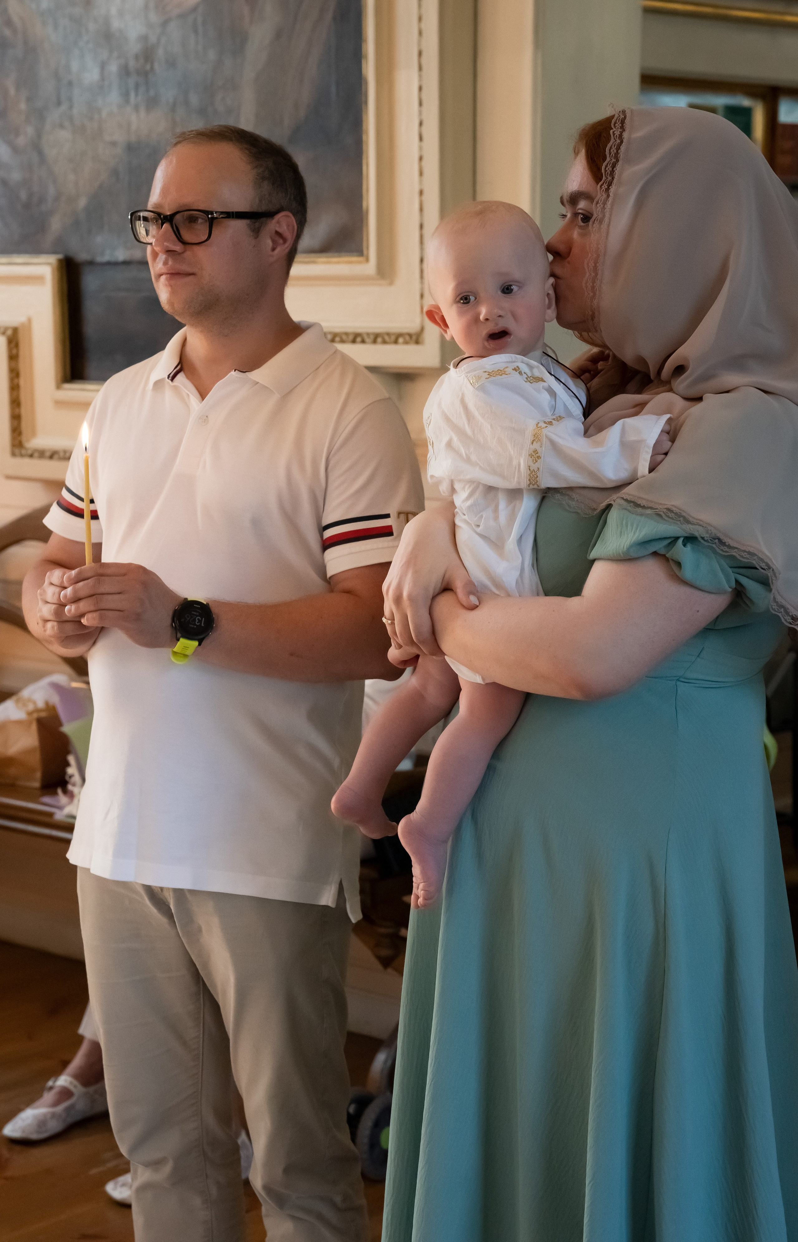 Крещение Ивана. Студийный и портретный фотограф в САНКТ-ПЕТЕРБУРГЕИрина Махаон