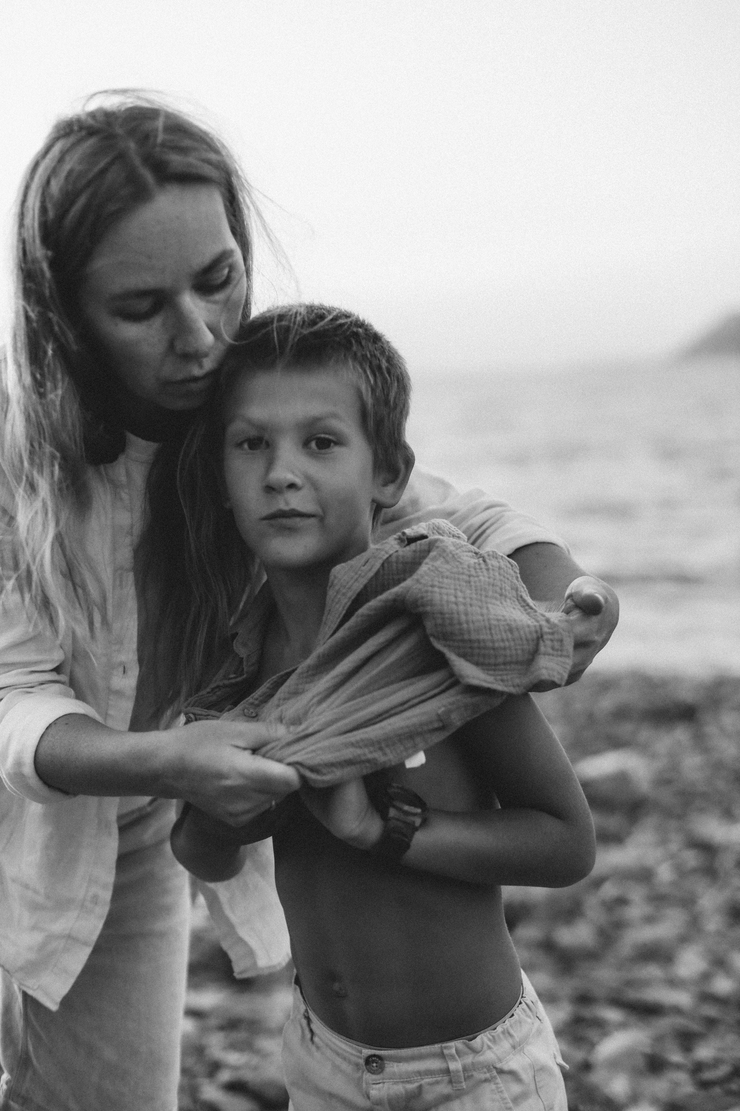 Татьяна, Алексей, Сергей и Аврора. Семейный фотограф Анапа