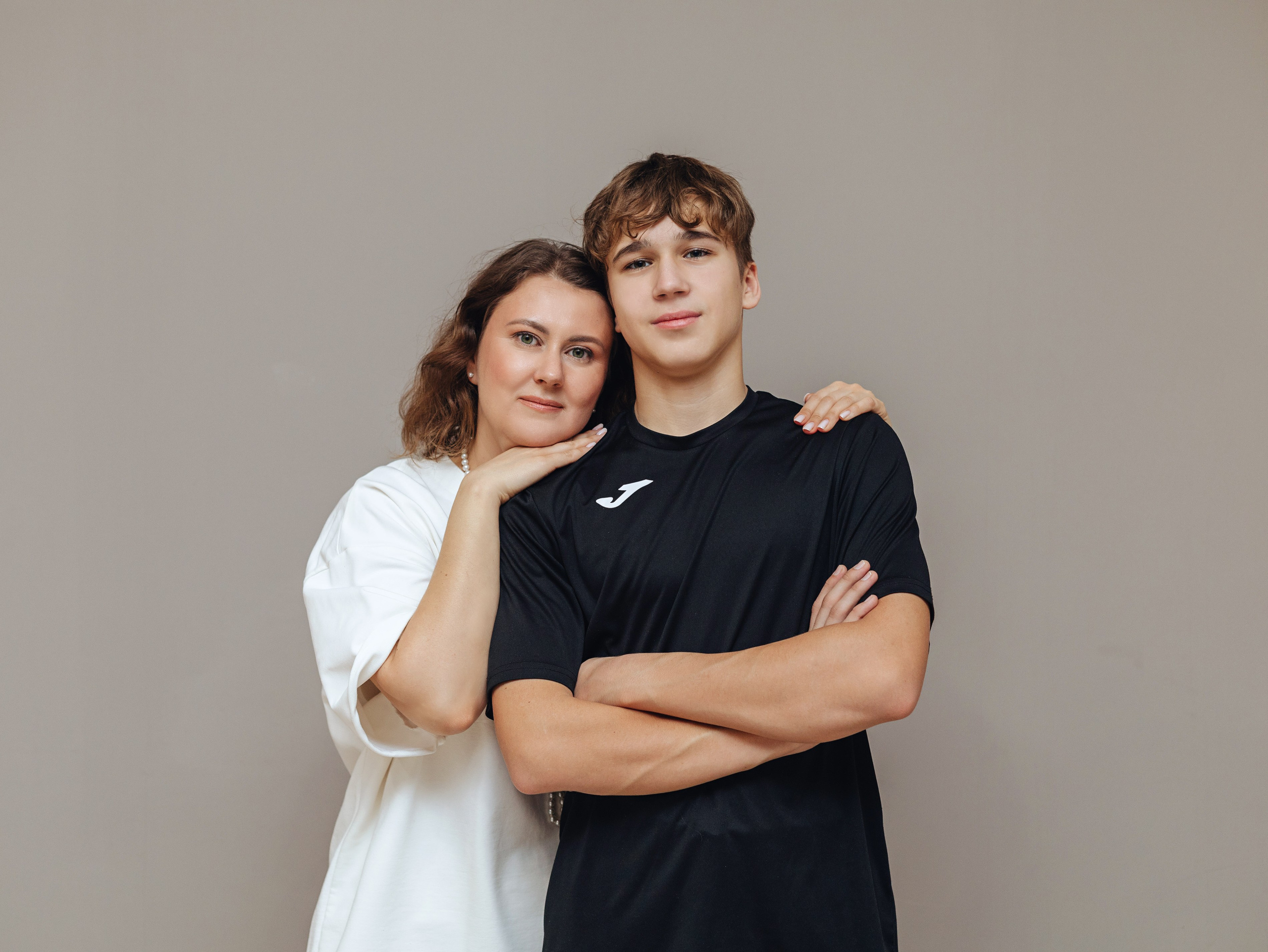 Ксения и сыновья. Фотограф Ирина Колесникова