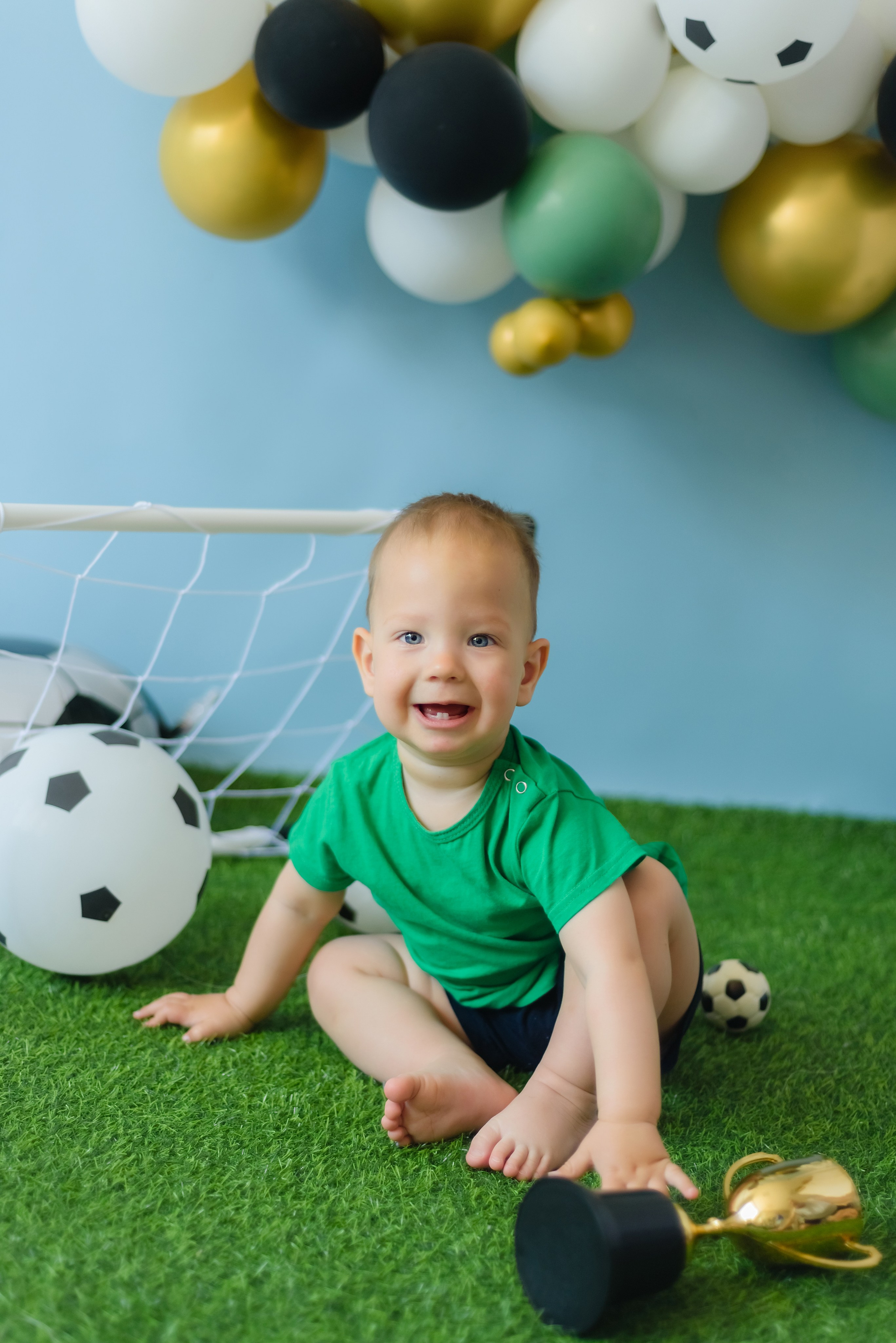 Фотопроект «Футбол» Костя. Детский Фотограф |Фотограф на годик в Брянске Ирина Романова