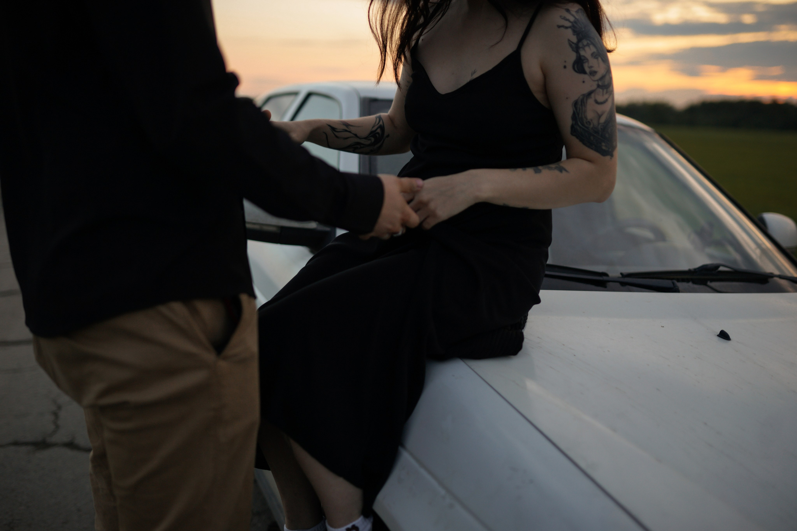 Поздний закат