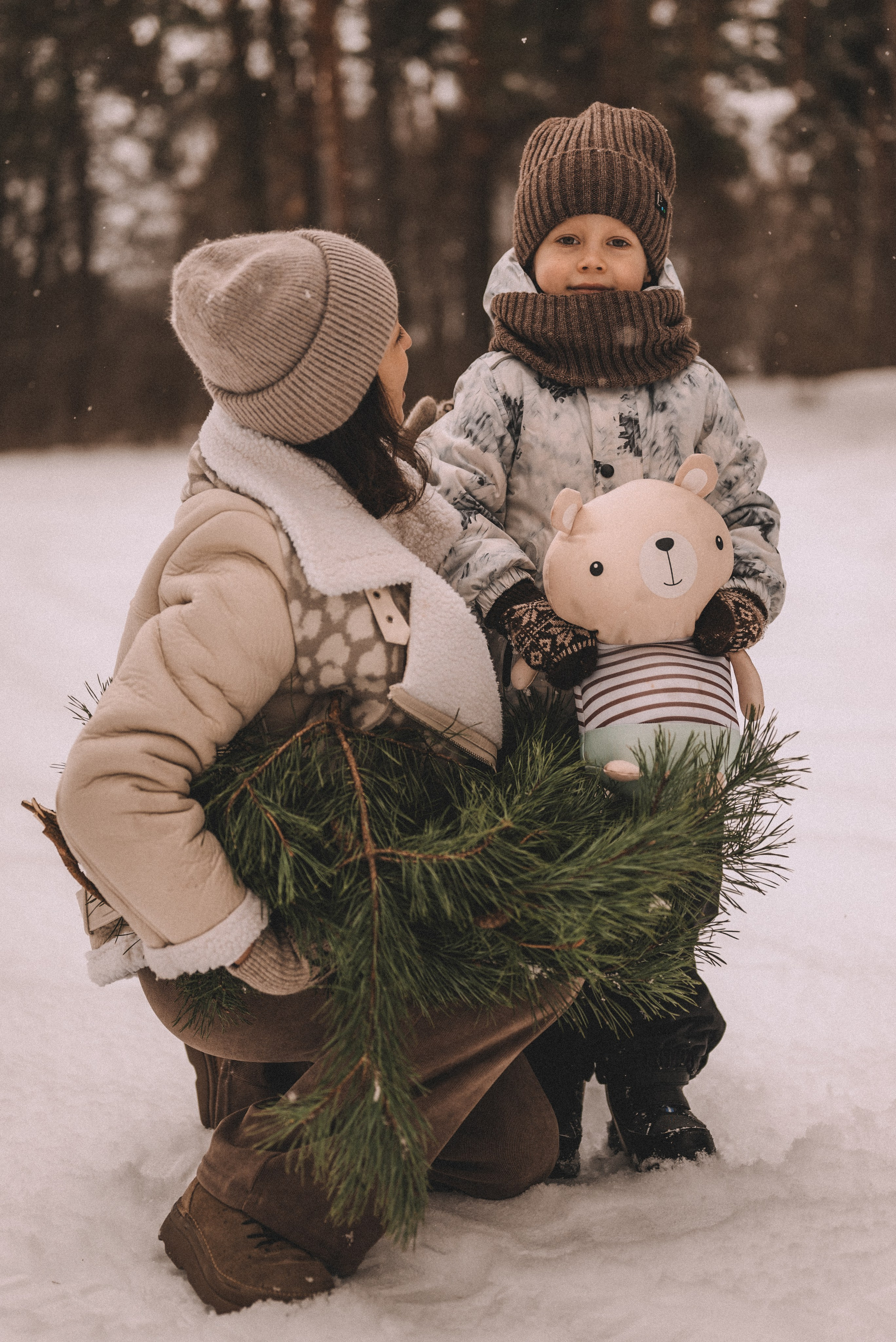 Сергей и Наталья с Ксюшей и Максимом. Фотограф Кристина Пархоменко
