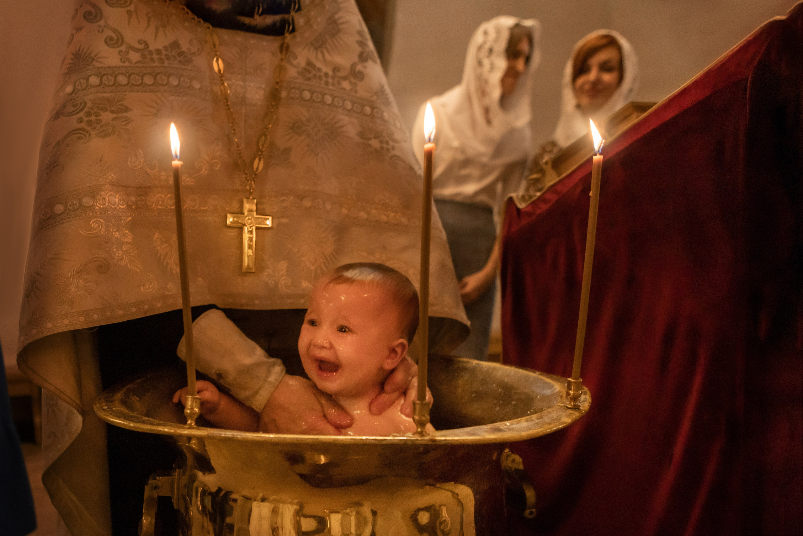 ТАИНСТВО КРЕЩЕНИЯ МИРОНА. Фотограф на крестины