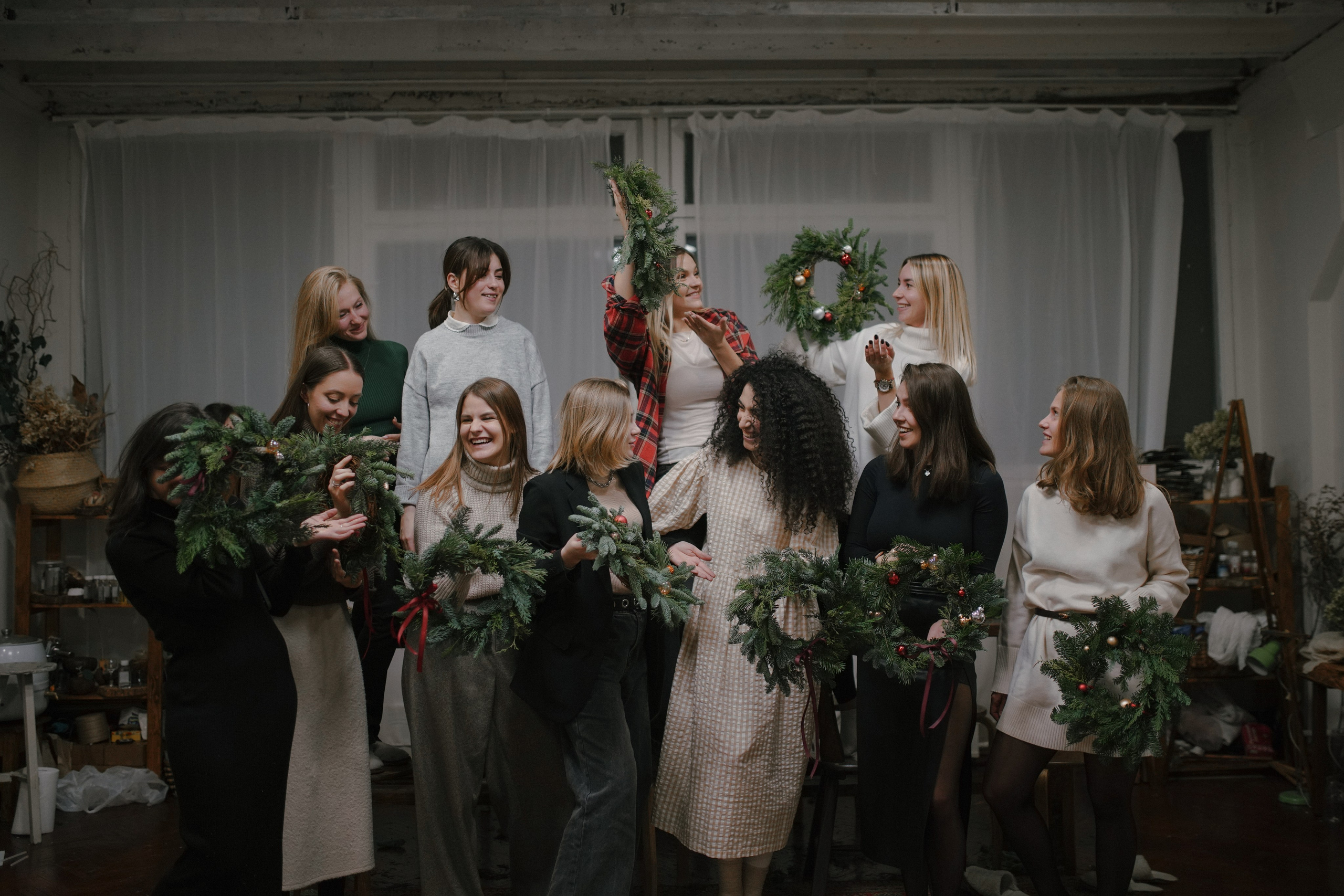 Новогодний мастер-класс. Свадебный фотограф Москва, Санкт-Петербург