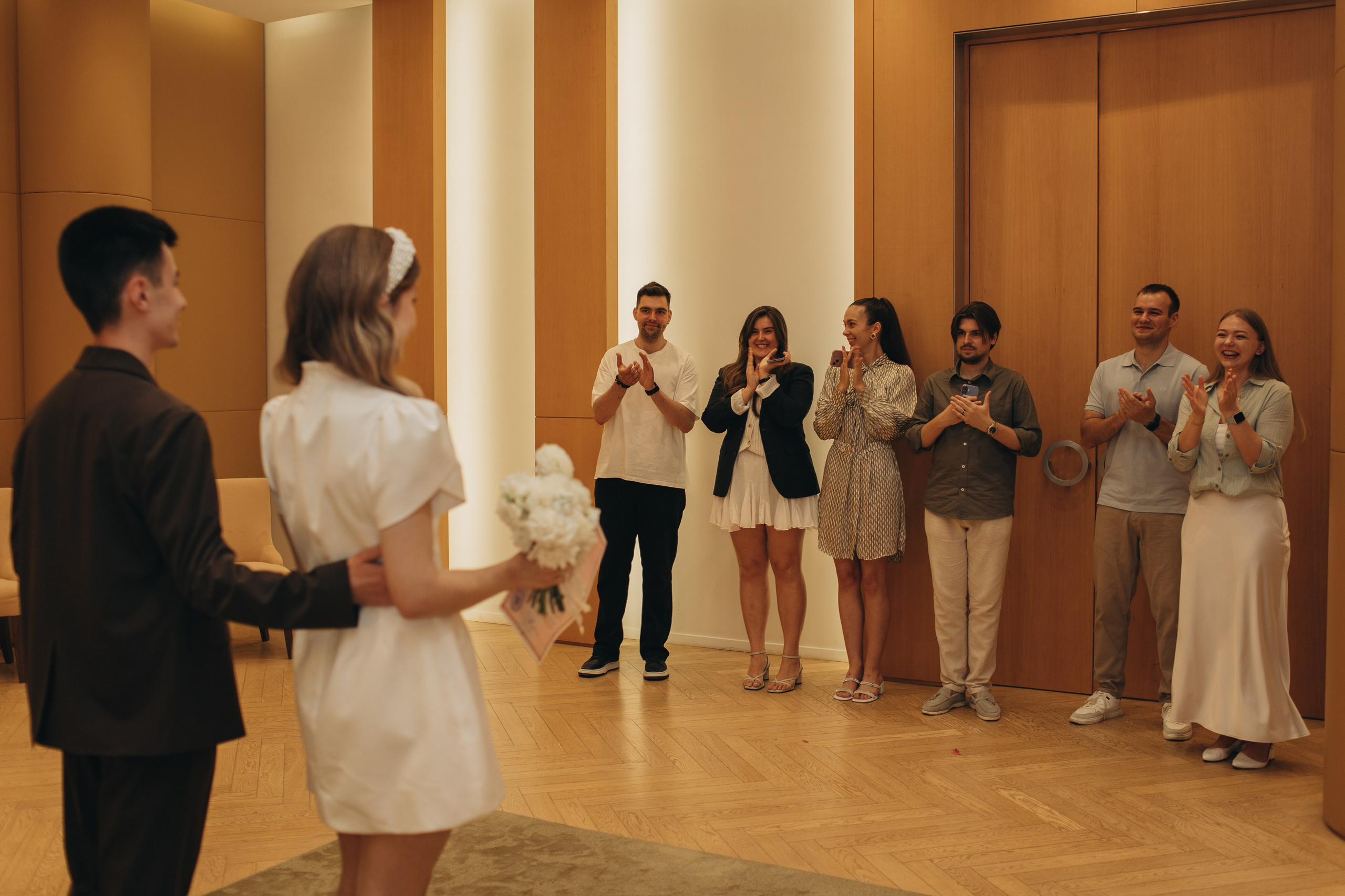 Марина & Никита. Роспись и прогулка. Семейный фотограф в Москве