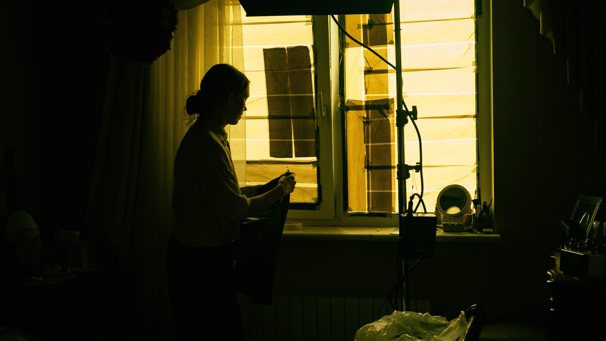 Backstage. Fotografo a Mosca con un’atmosfera notturna di foto