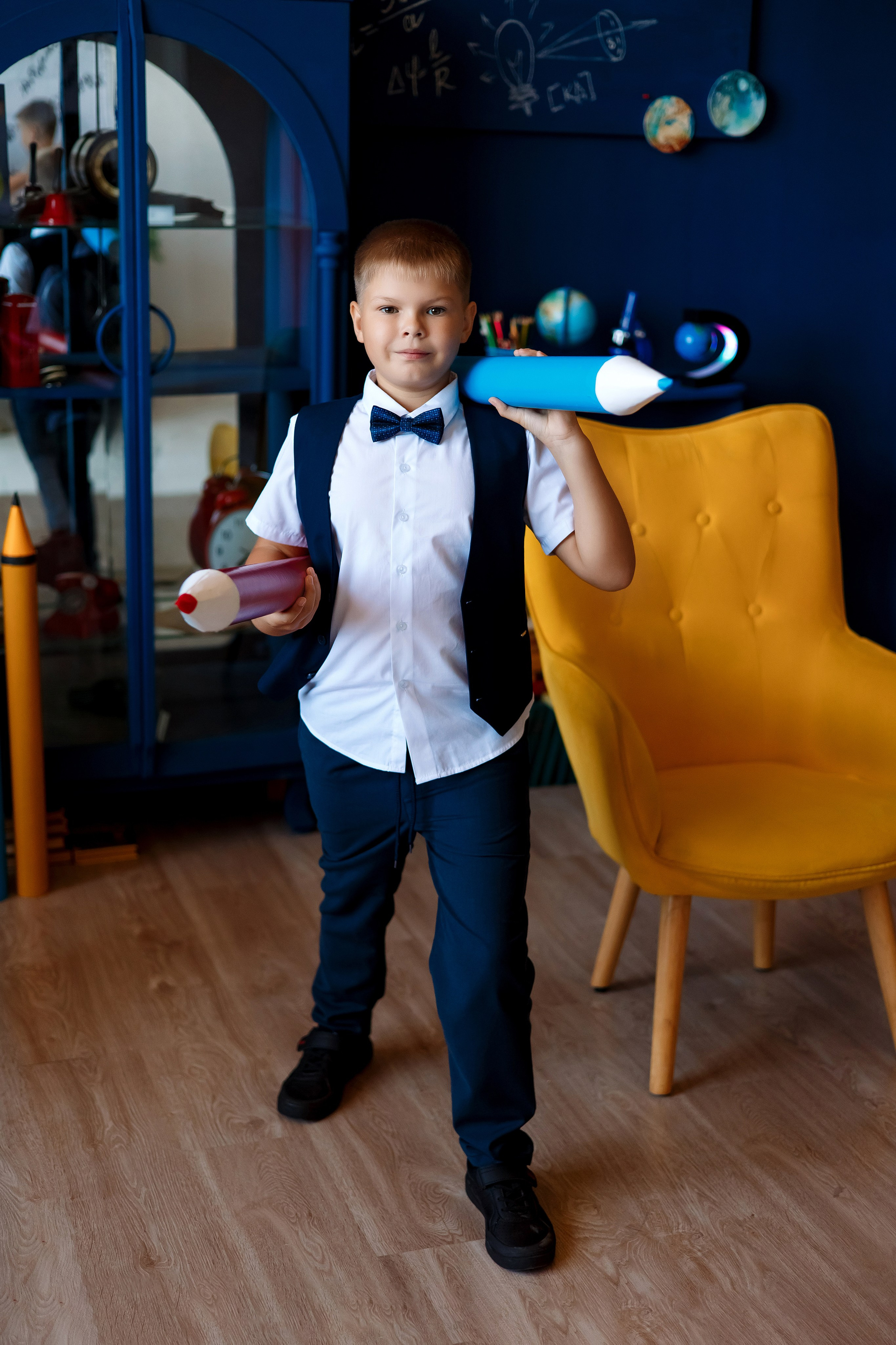 4 класс фотосессия в фотостудии. Фотограф Любовь Корниенко, Примоский край