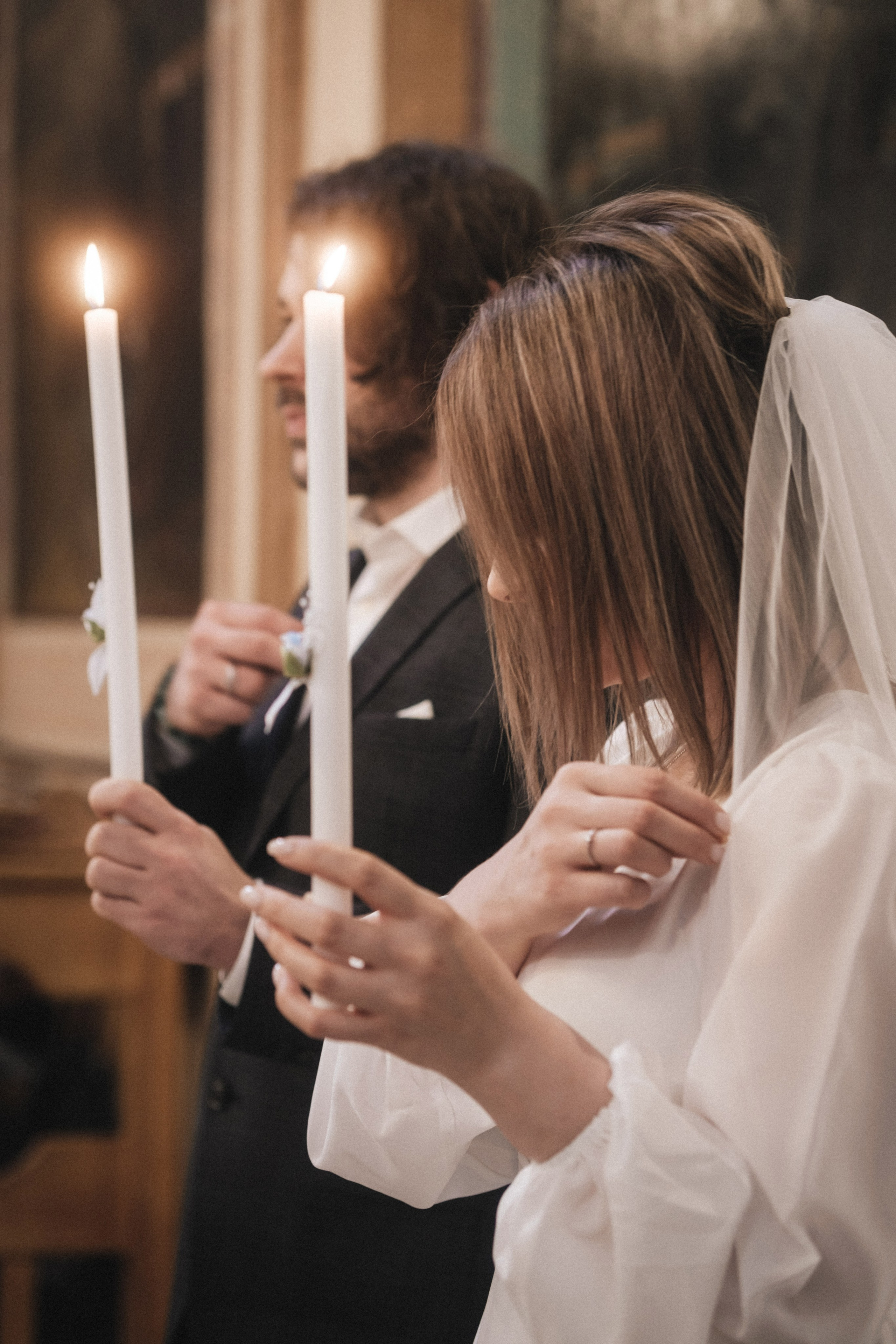 Венчание Дмитрия и Полины. Фотограф в Москве Максим Скоробогатов