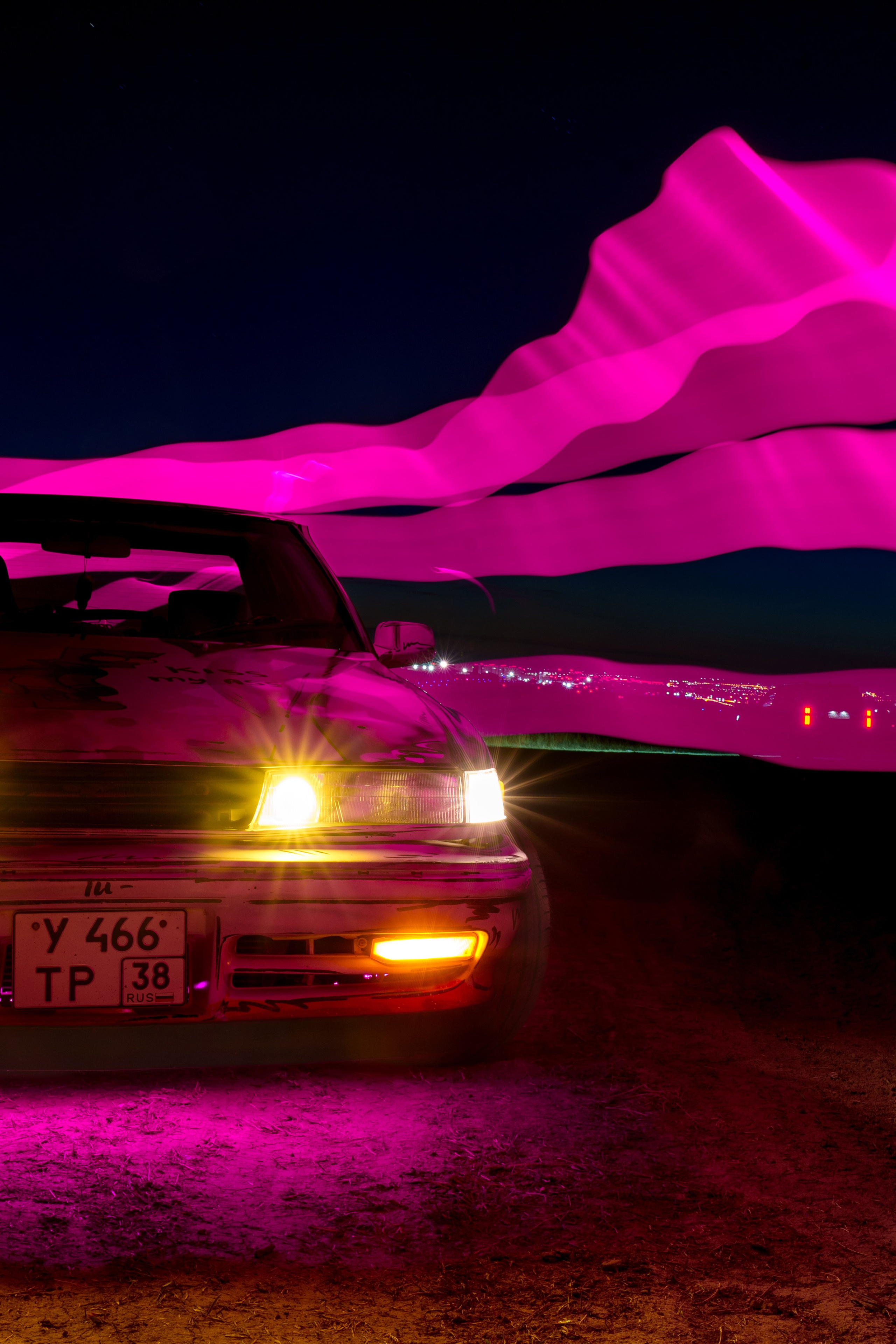 Toyota Mark II (GX 81). Фотограф, видеограф и пилот дрона на Байкале