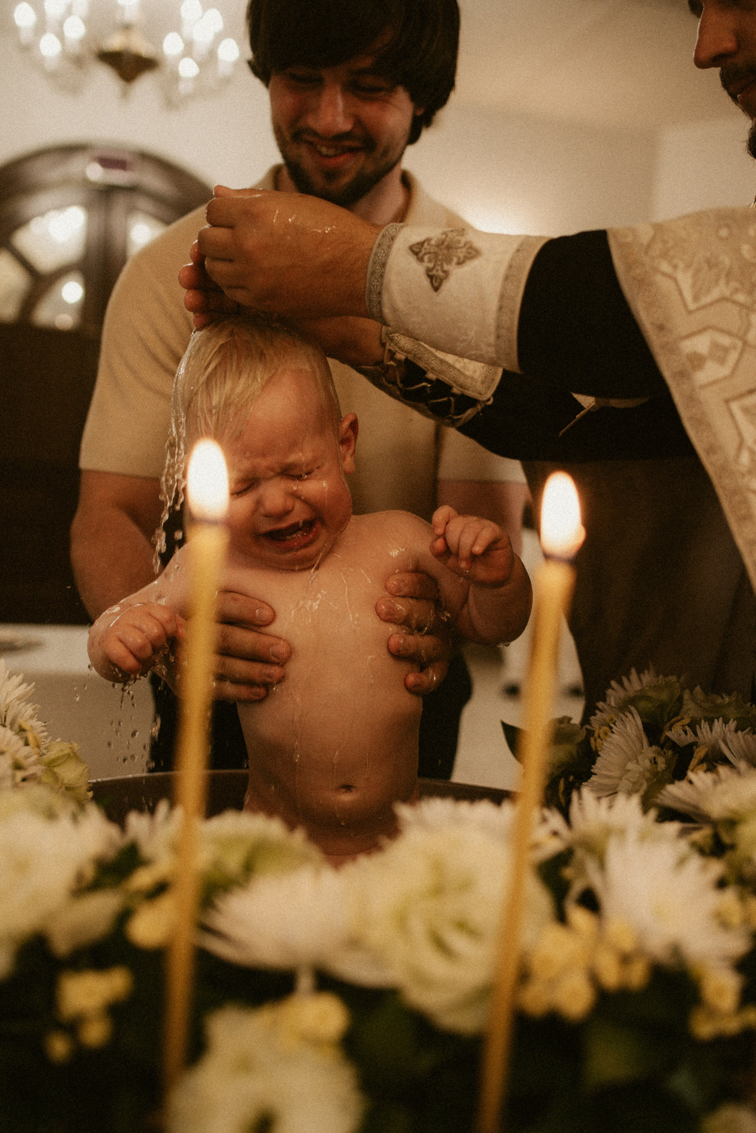 Крещение Марка. Семейный фотограф в Краснодаре
